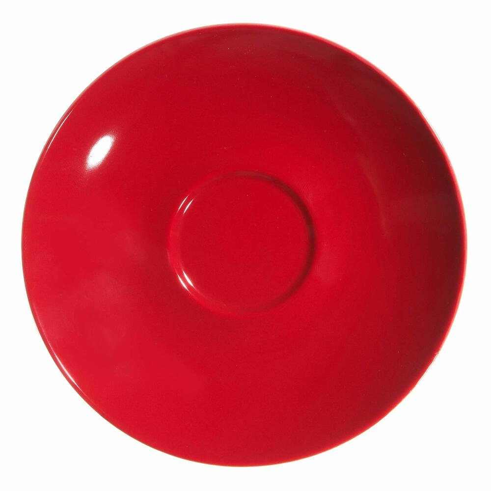 Ritzenhoff & Breker Untertasse Doppio Untere Rot 16 cm