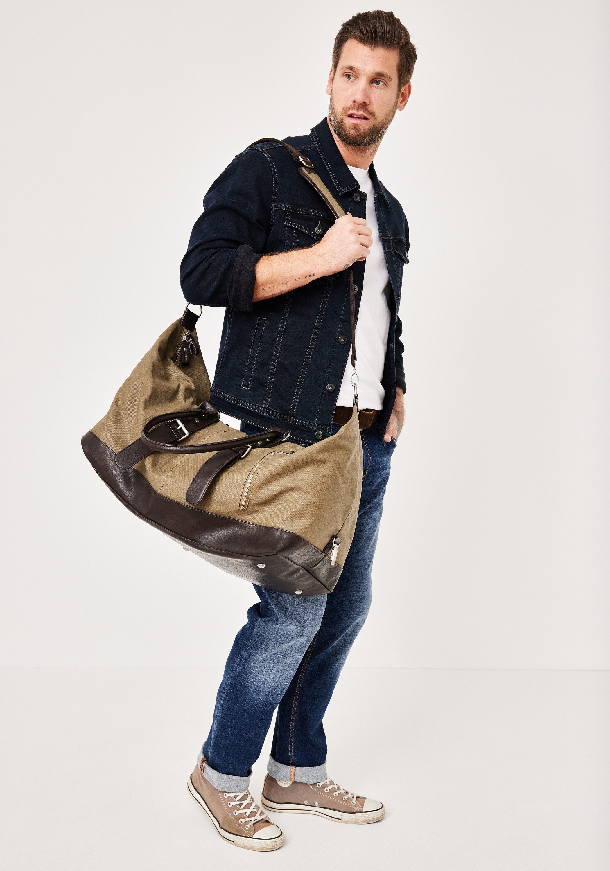 Paddock's Reisetasche, Canvas Weekender Reisetasche