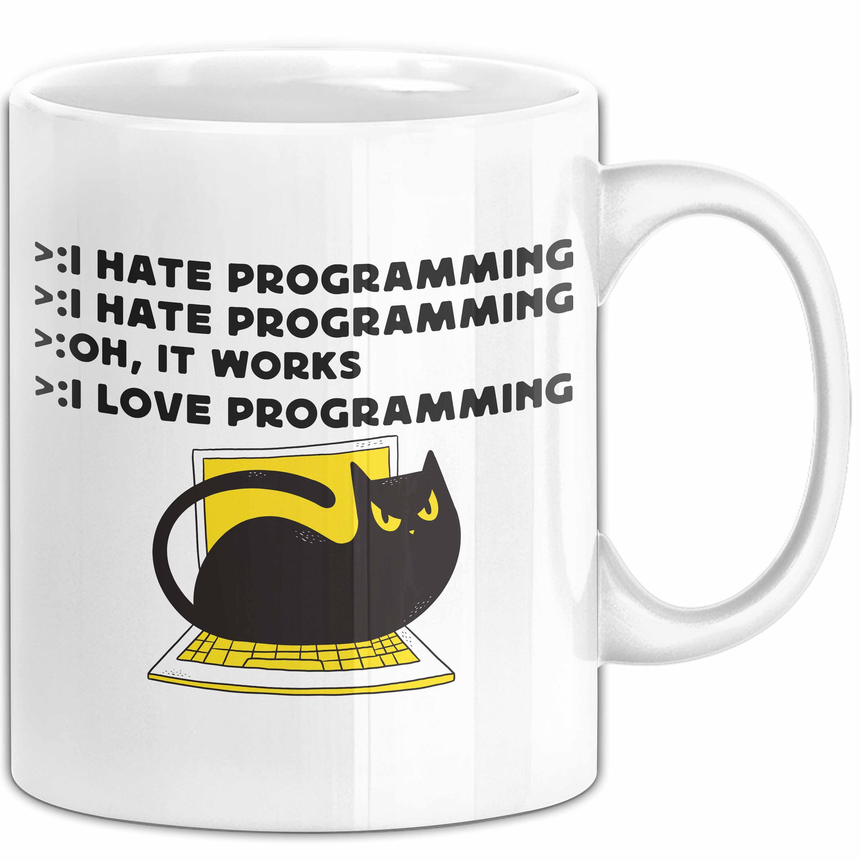 Tasse Programmierer Tasse Geschenk Für Informatiker Nerds Kaffee-Becher Für
