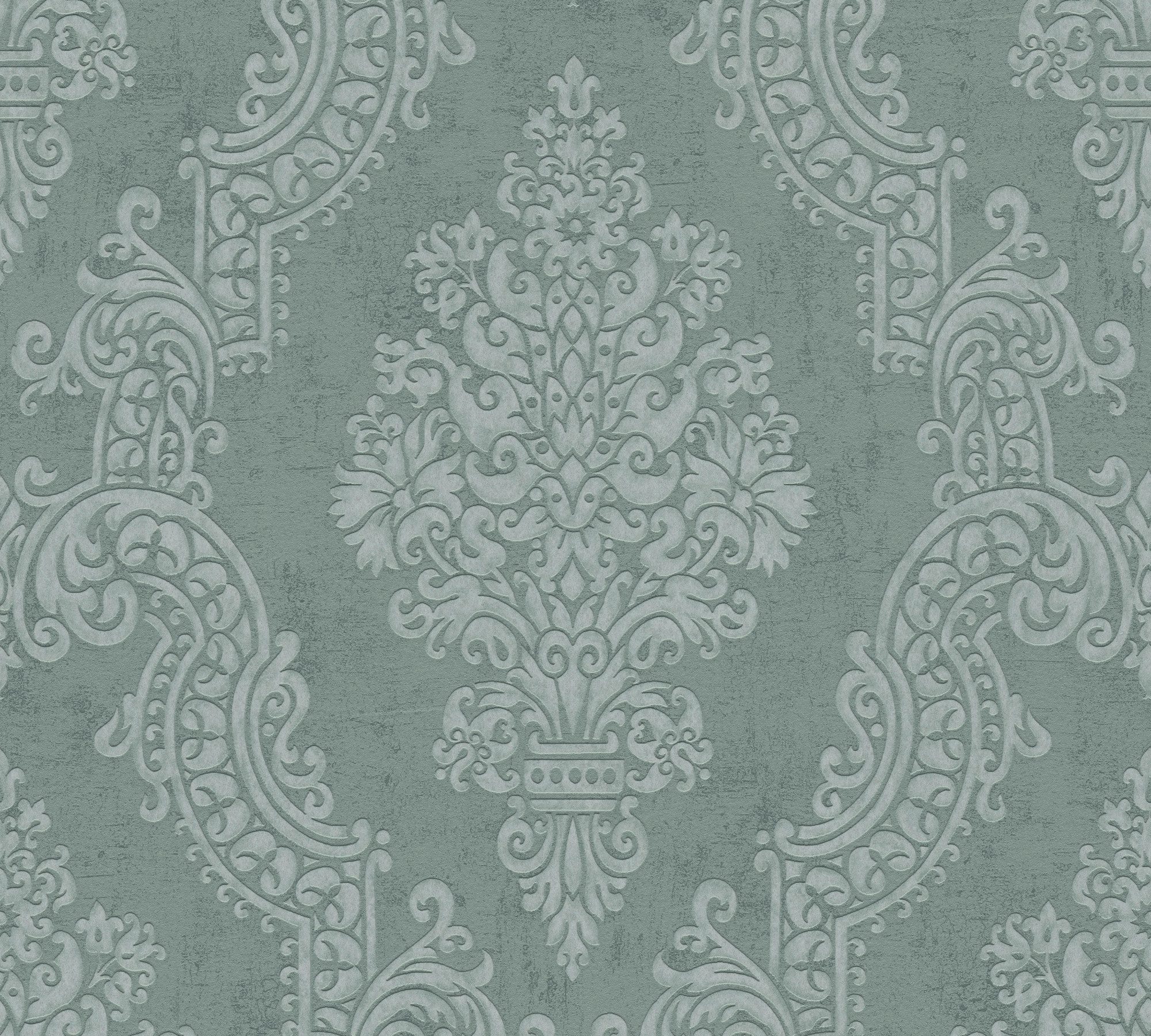 A.S. Création Vliestapete Pure Elegance Ornament-Tapete Mustertapete Barock Raute, strukturiert, schimmernd, (1 St), Vliestapete klassisch für Schlafzimmer Küche Wohnzimmer Ornament Flur
