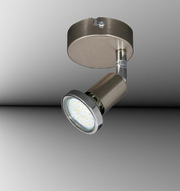 TRANGO LED Deckenspots, LED wechselbar, Lampe schwenkbar und drehbar
