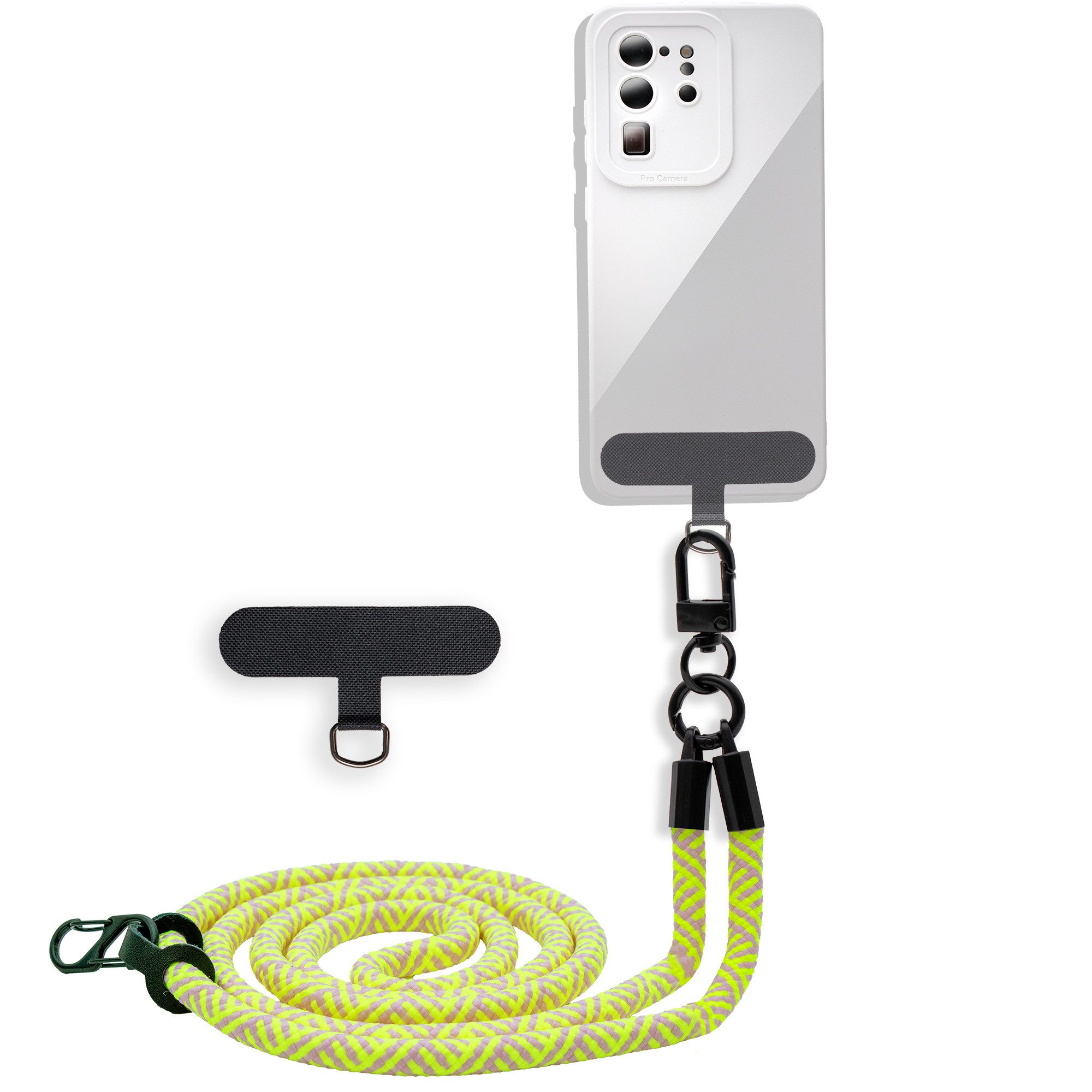 Cadorabo Handykette für Sony Xperia Z3 COMPACT Kette Sony Xperia Z3 COMPACT, Handykette für Schutzhülle mit verstellbarem Kordelband Necklace