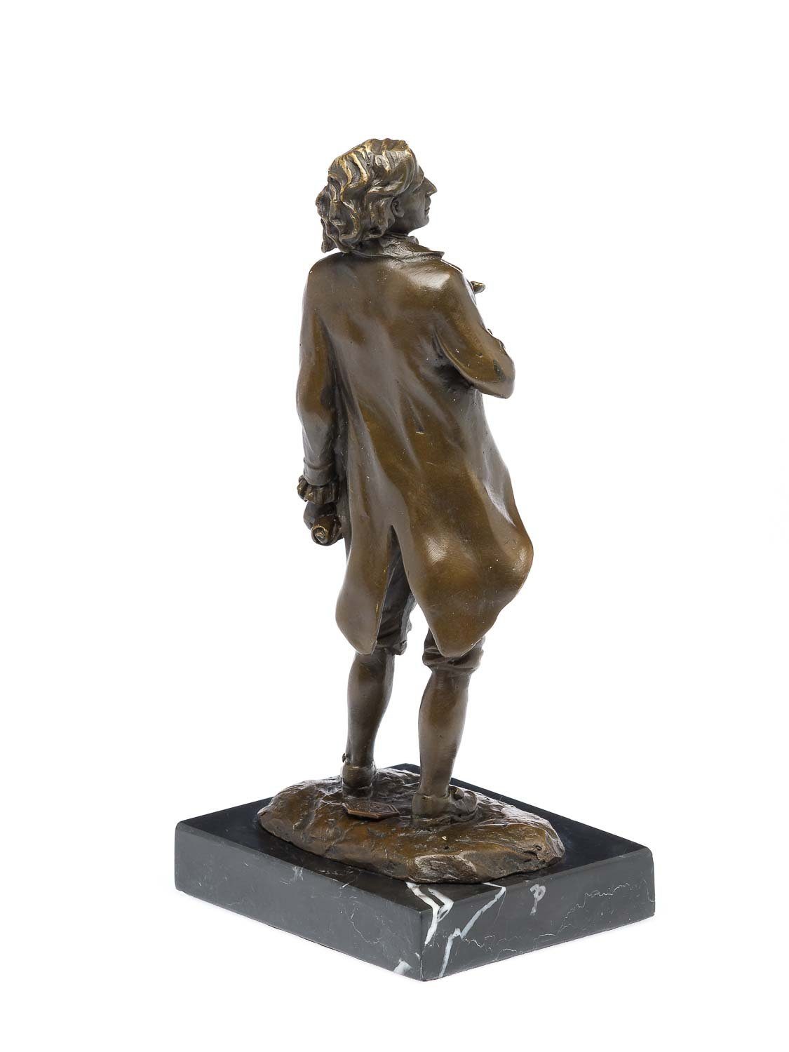 Skulptur Pianist Skulptur Bronze Chopin Statue Aubaho 20cm Komponist Bronzeskulptur