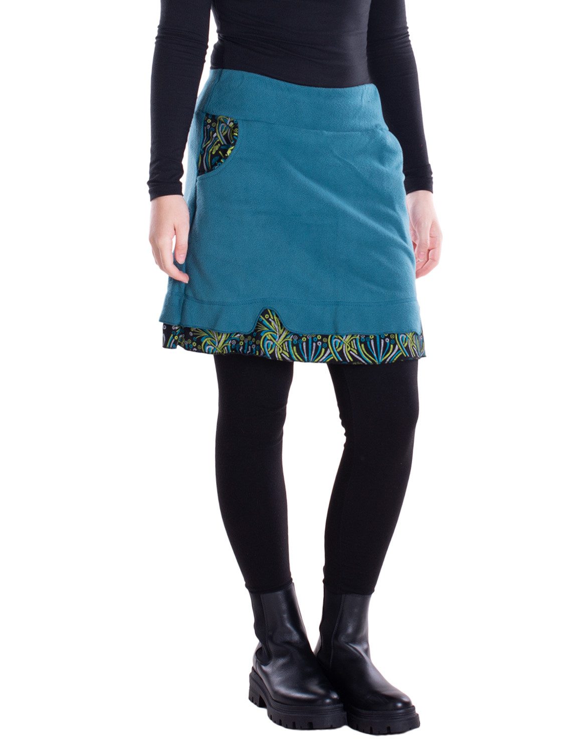 Vishes Minirock Thermorock Damen warme Winterröcke günstig online kaufen
