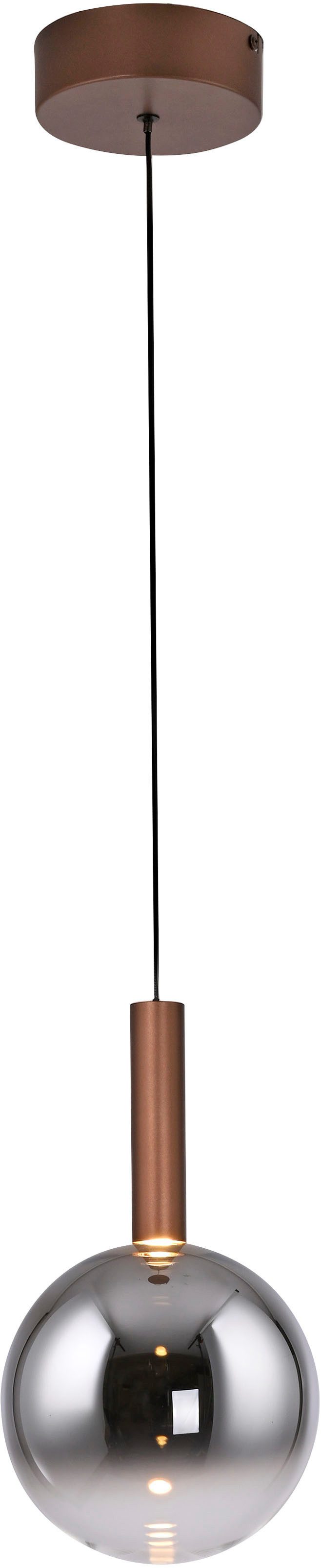 Paul Neuhaus LED Pendelleuchte BOWL, Memoryfunktion, LED fest integriert, W günstig online kaufen