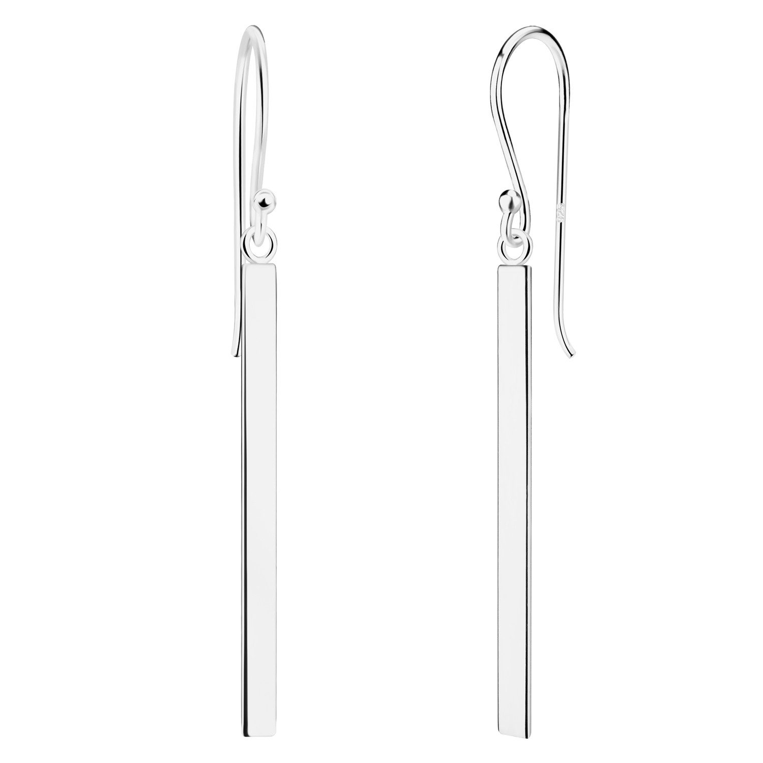 LÖB Paar Ohrhänger 925 Silber Ohrringe Hängend Stab Ohrhänger Geometrische günstig online kaufen