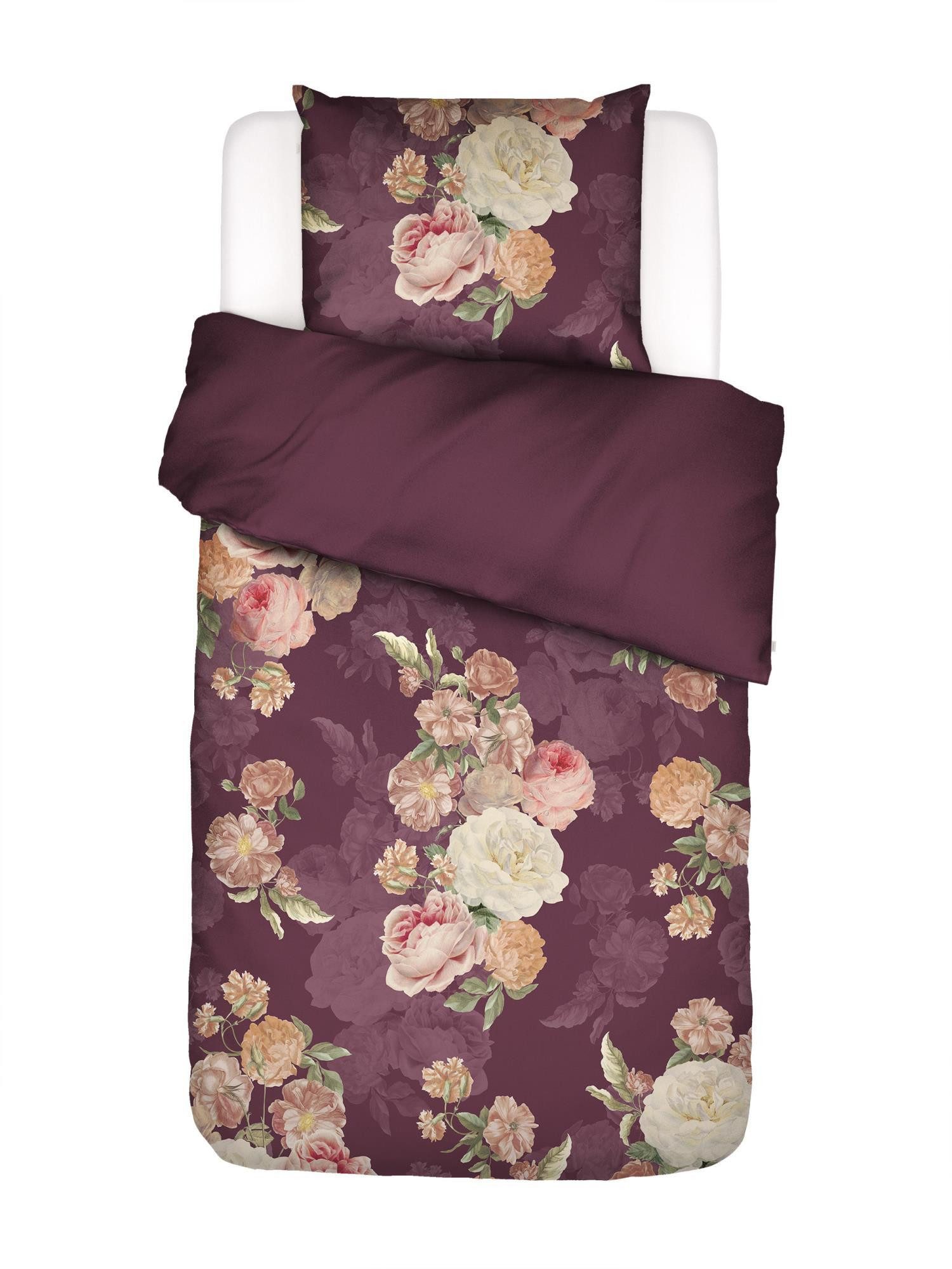 Essenza Bettwäsche Orianna, Satin, 2 teilig, mit floralem Muster