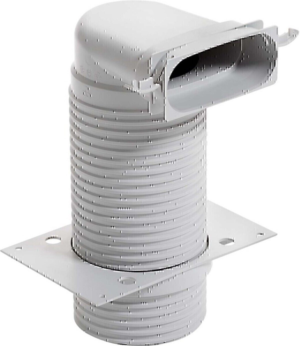 Vaillant Klein-Durchlauferhitzer Vaillant Ventilanschluss 90° D125mm 0020180844