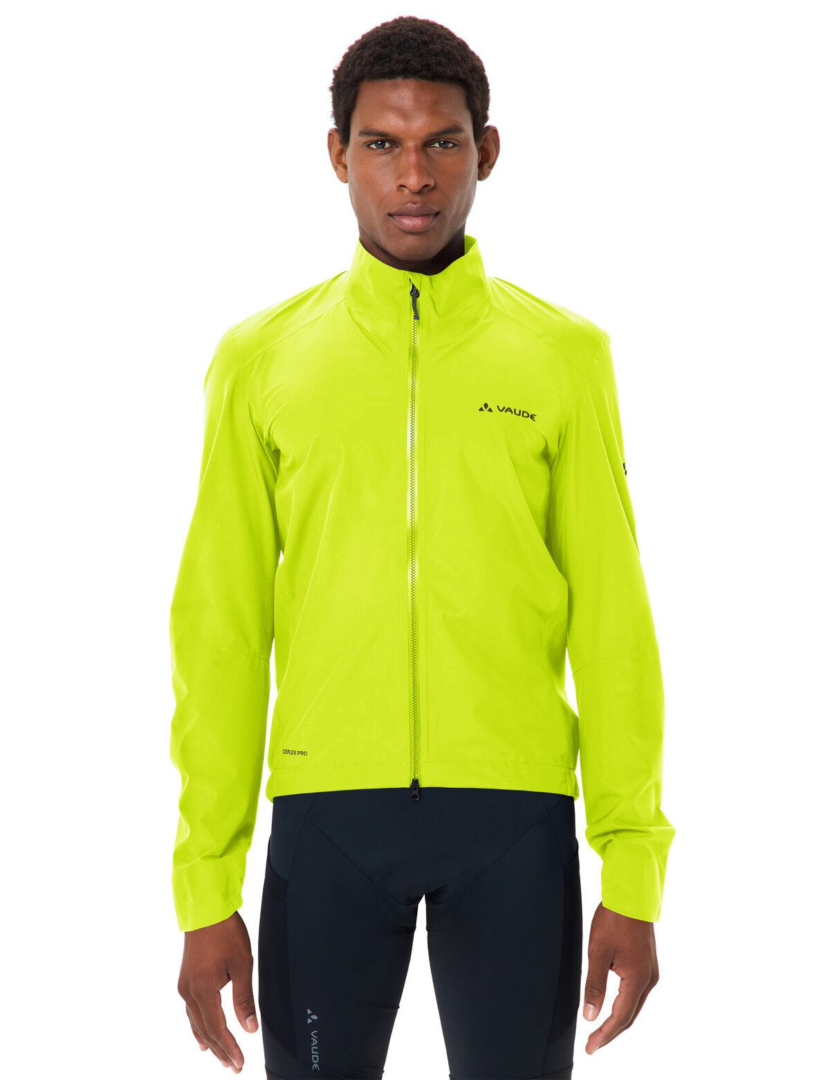 VAUDE Fahrradjacke Men's Kuro Pro Rain Jacket (1-St) wasserdicht, winddicht und atmungsaktiv
