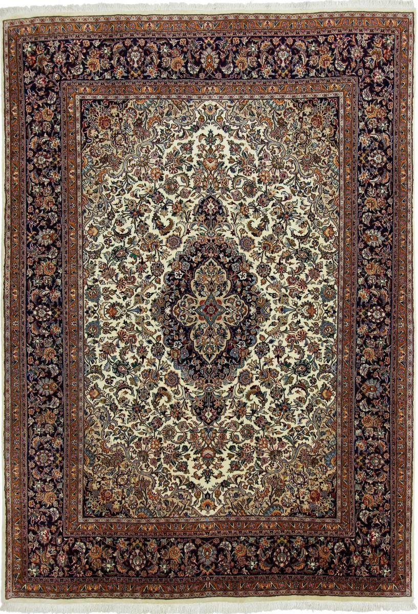Orientteppich Mashhad 244x341 Handgeknüpfter Orientteppich / Perserteppich, Nain Trading, rechteckig, Höhe: 12 mm