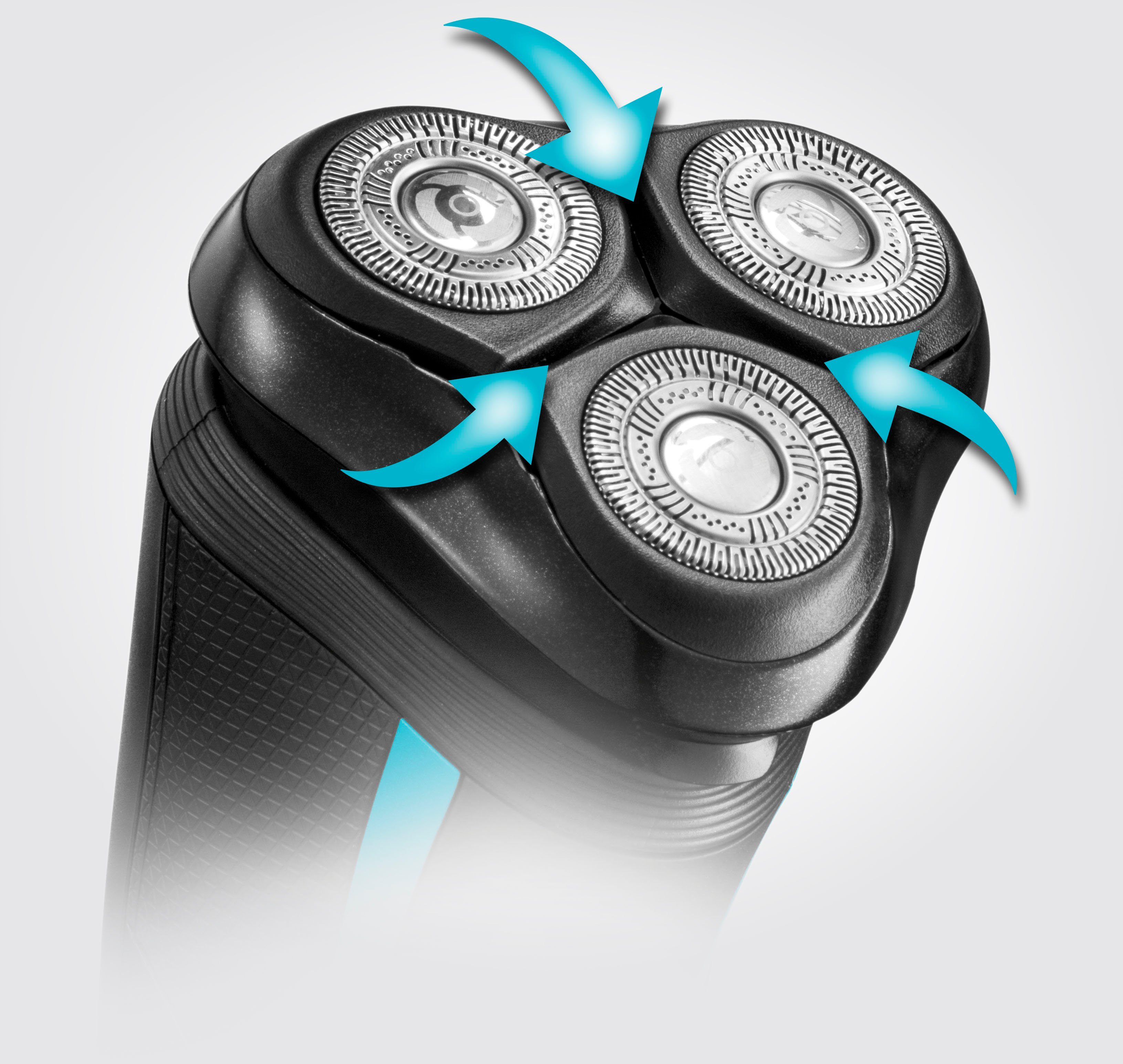 Remington Elektrorasierer R6000 Style Wasserdichtes Rasiersystem, Aufsätze: 1, Nass & Trockenrasur, 100 % wasserdicht, mit 3-Tage-Bart Styler