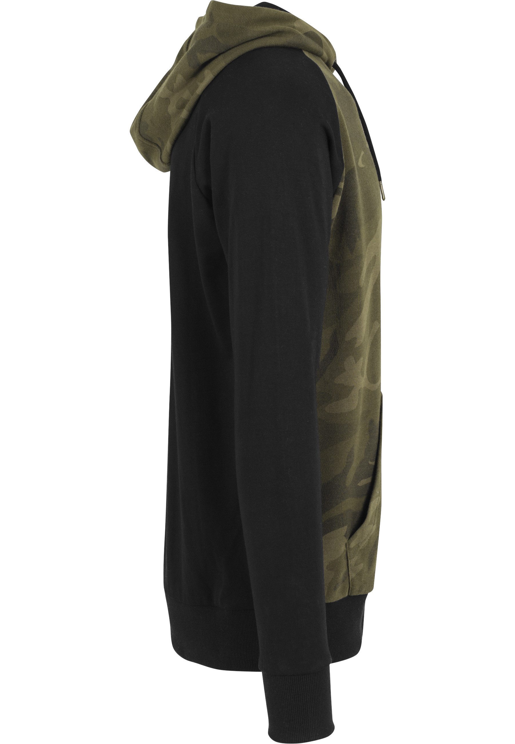 URBAN CLASSICS Sweatshirt Urban Classics Herren Camo Contrast Raglan Hoody (1-tlg)