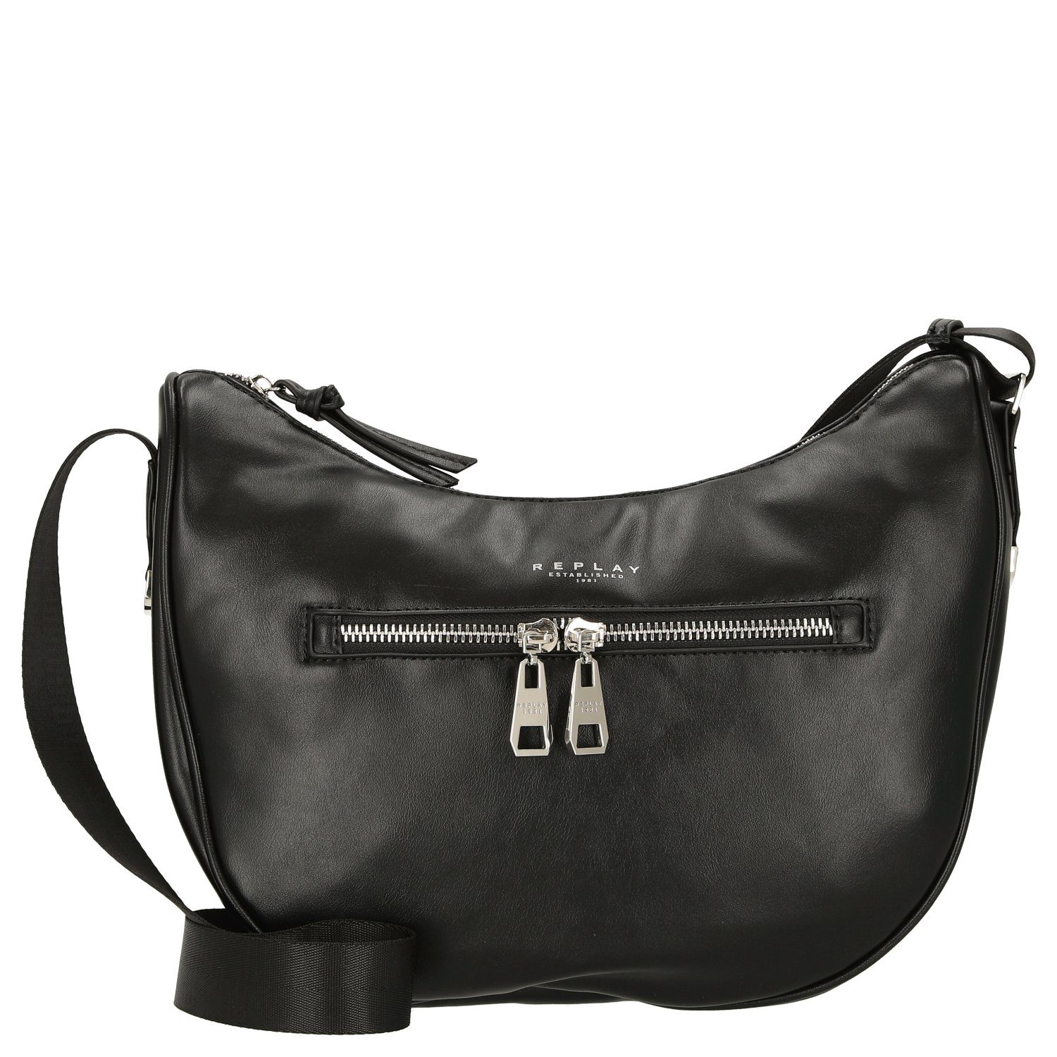 Replay Umhängetasche - Schultertasche 37 cm (1-tlg) black