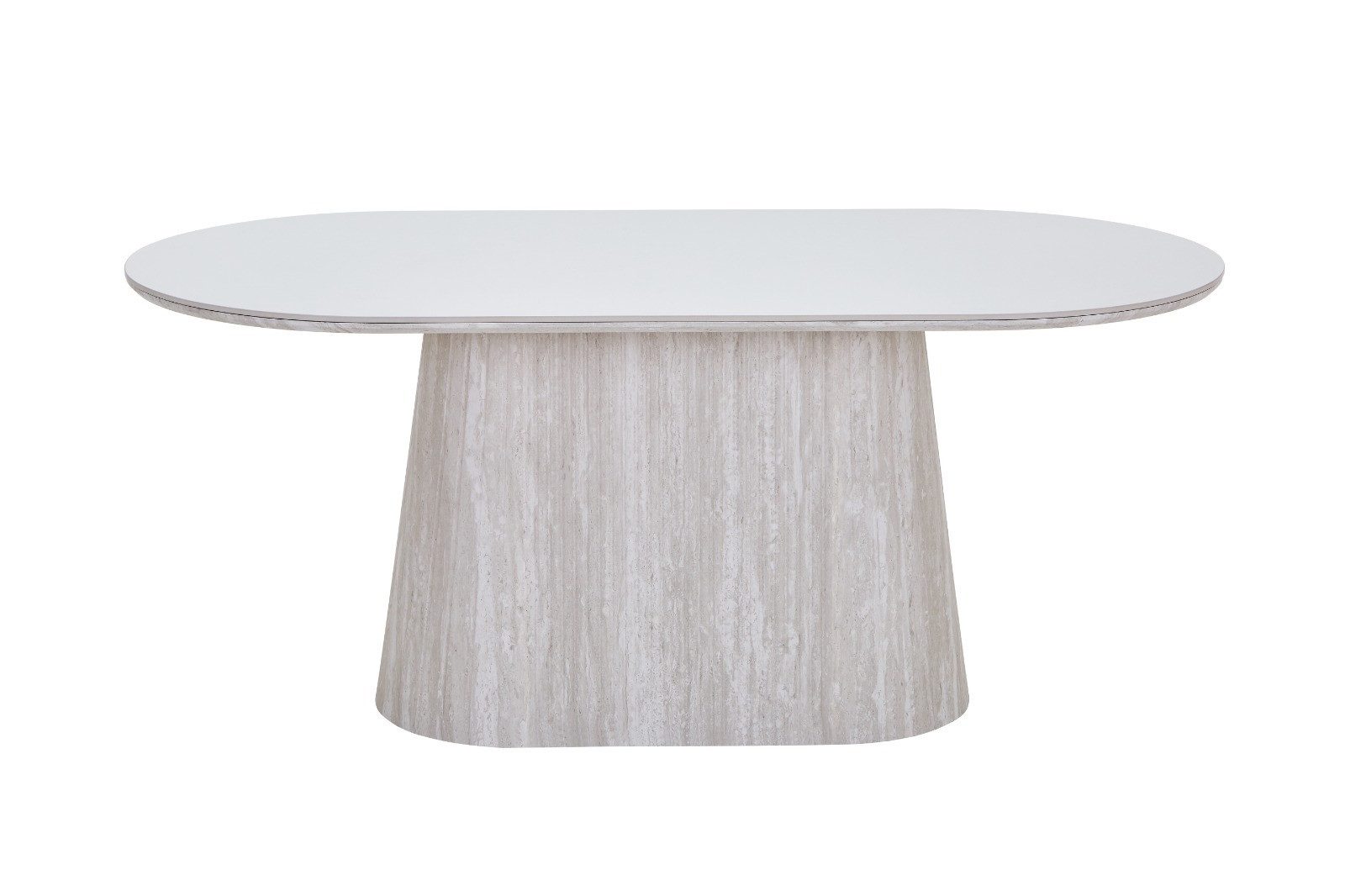 Bermo Home Esstisch Keramik-Esstisch Noma mit organischer Form (1 Esstisch), Organische Form, Ovale Tischplatte, Modernes Design, Keramikoberfläche