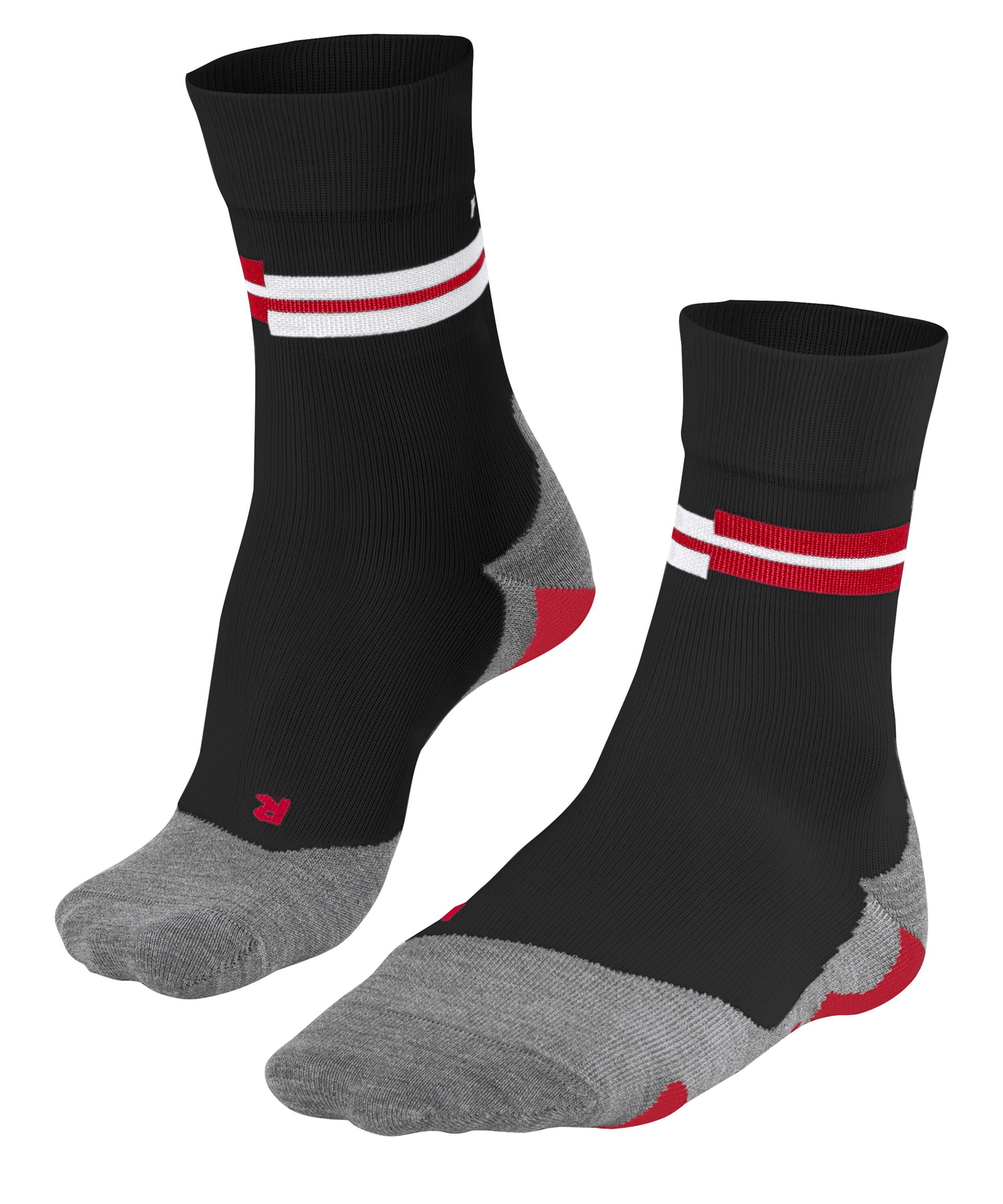 FALKE Laufsocken für RU5 Läufe Race (3011) schnelle (1-Paar) ultraleicht black-flames