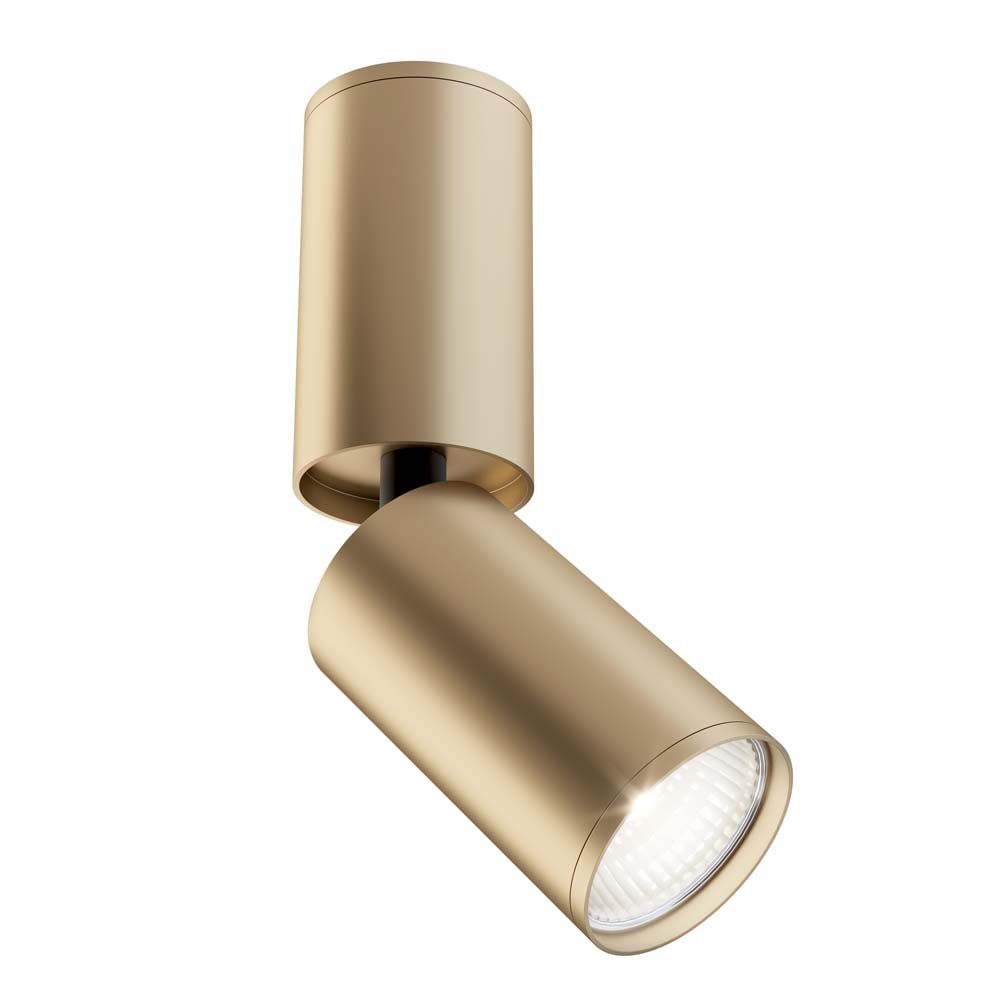 Maytoni Deckenspot, Deckenleuchte Deckenlampe Esszimmerleuchte 1 flammig  Alu Gold GU10