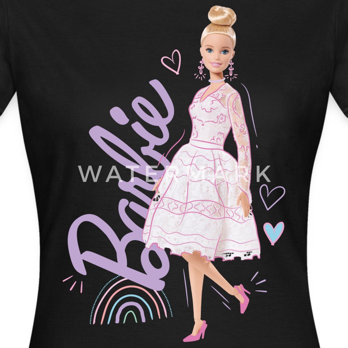 Spreadshirt T-Shirt Barbie Hochzeitskleid Frauen T-Shirt (1-tlg) günstig online kaufen