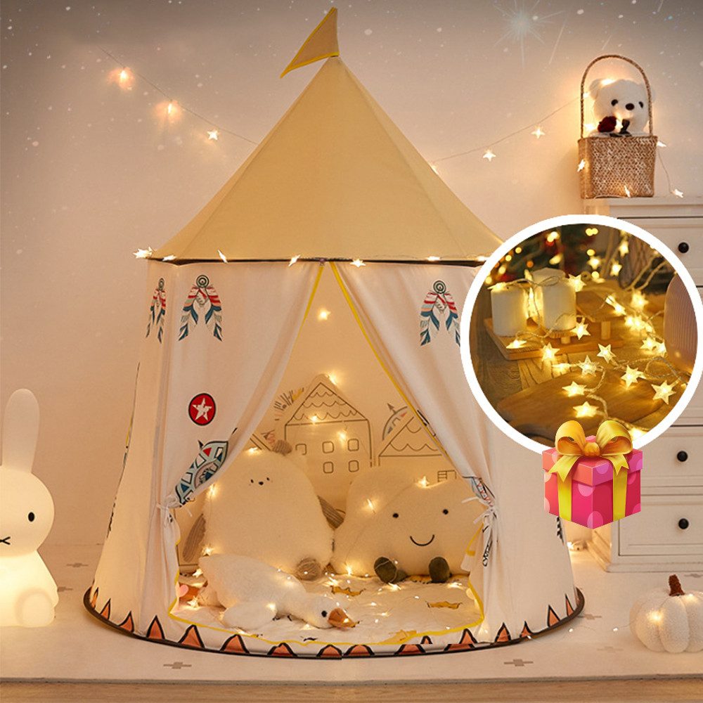 ZEUOPQ Spielzelt Schloss Haus Kinderzelt+6 Meter günstig online kaufen