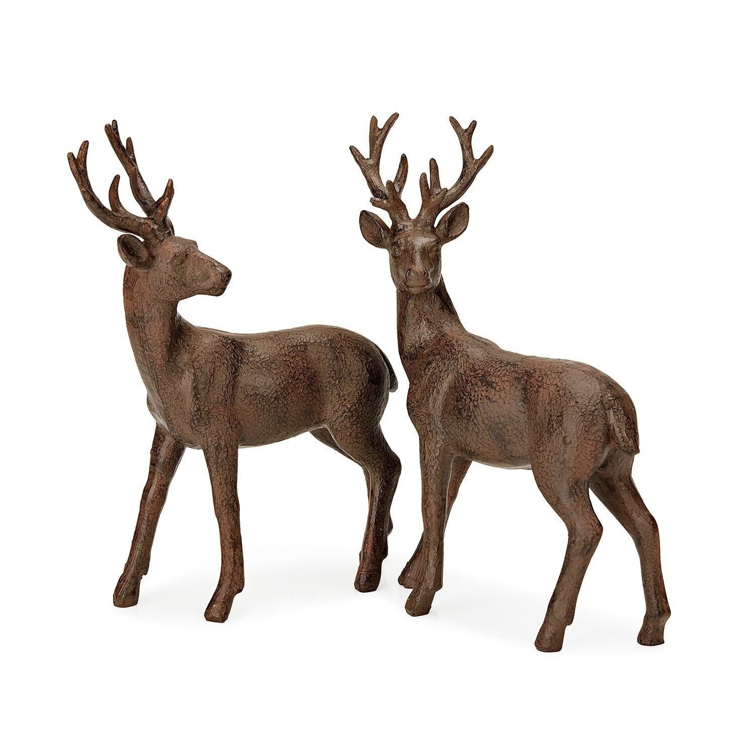 Mirabeau Weihnachtsfigur Hirsch 2er Set Cagny günstig online kaufen