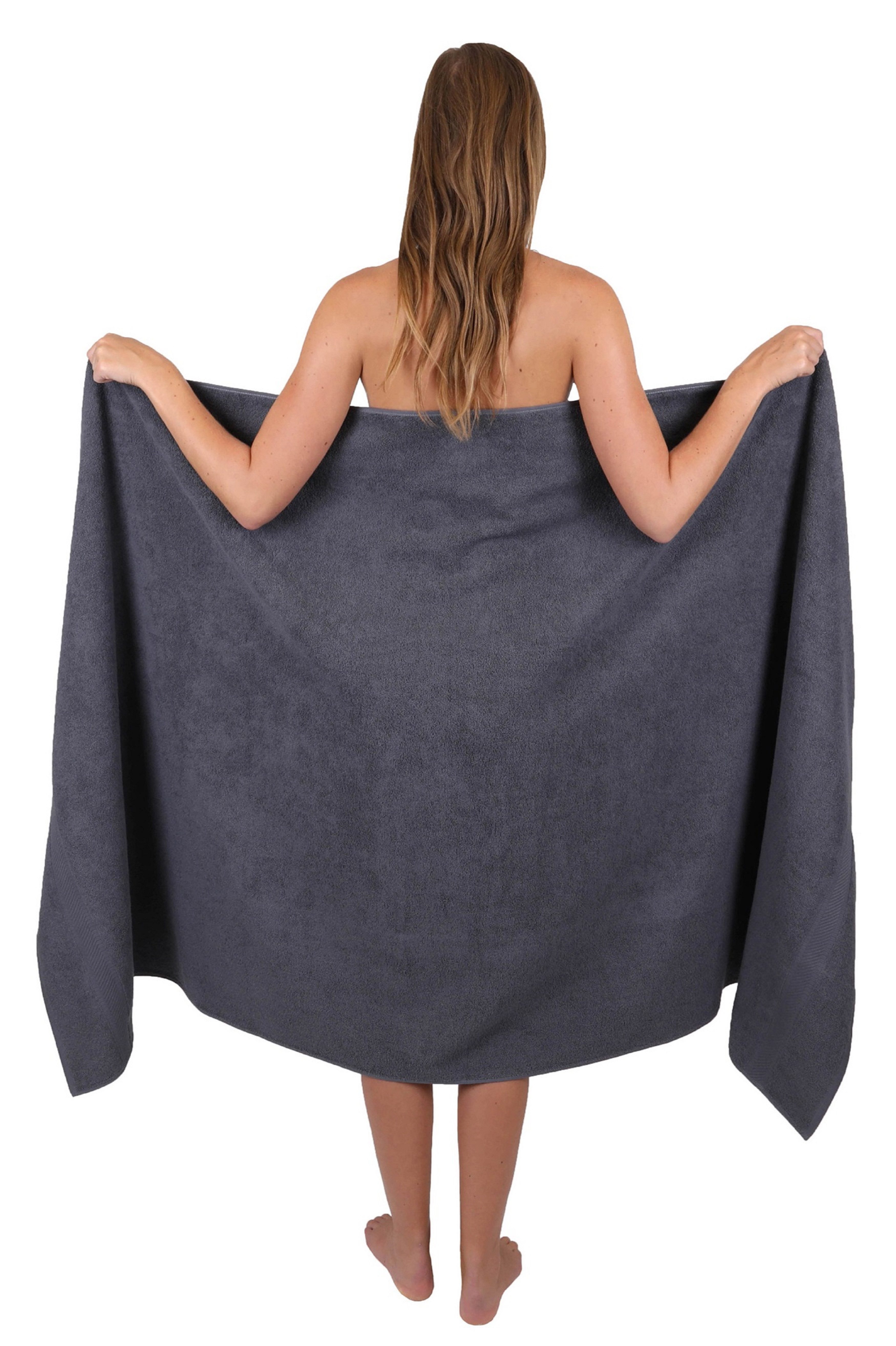 BETZ Badetuch Palermo groß XXL Größe 100 x 200 cm Saunatuch 100% Baumwolle (1 Stück, 1-St) mehr