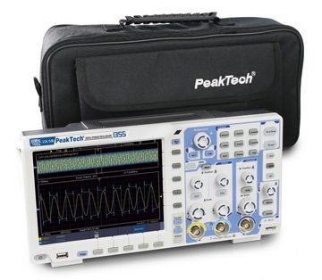 PeakTech Spannungsprüfer PeakTech 1355: 60 MHz / 2 CH ~ 1 GS/s ~ Digital Speicheroszilloskop