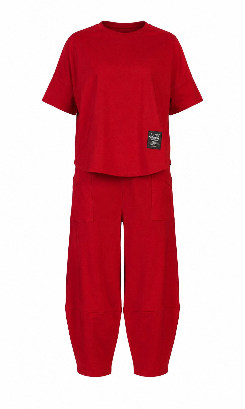 simaranda Jogginganzug Damen Jogginganzug 6170 36-42 Rot