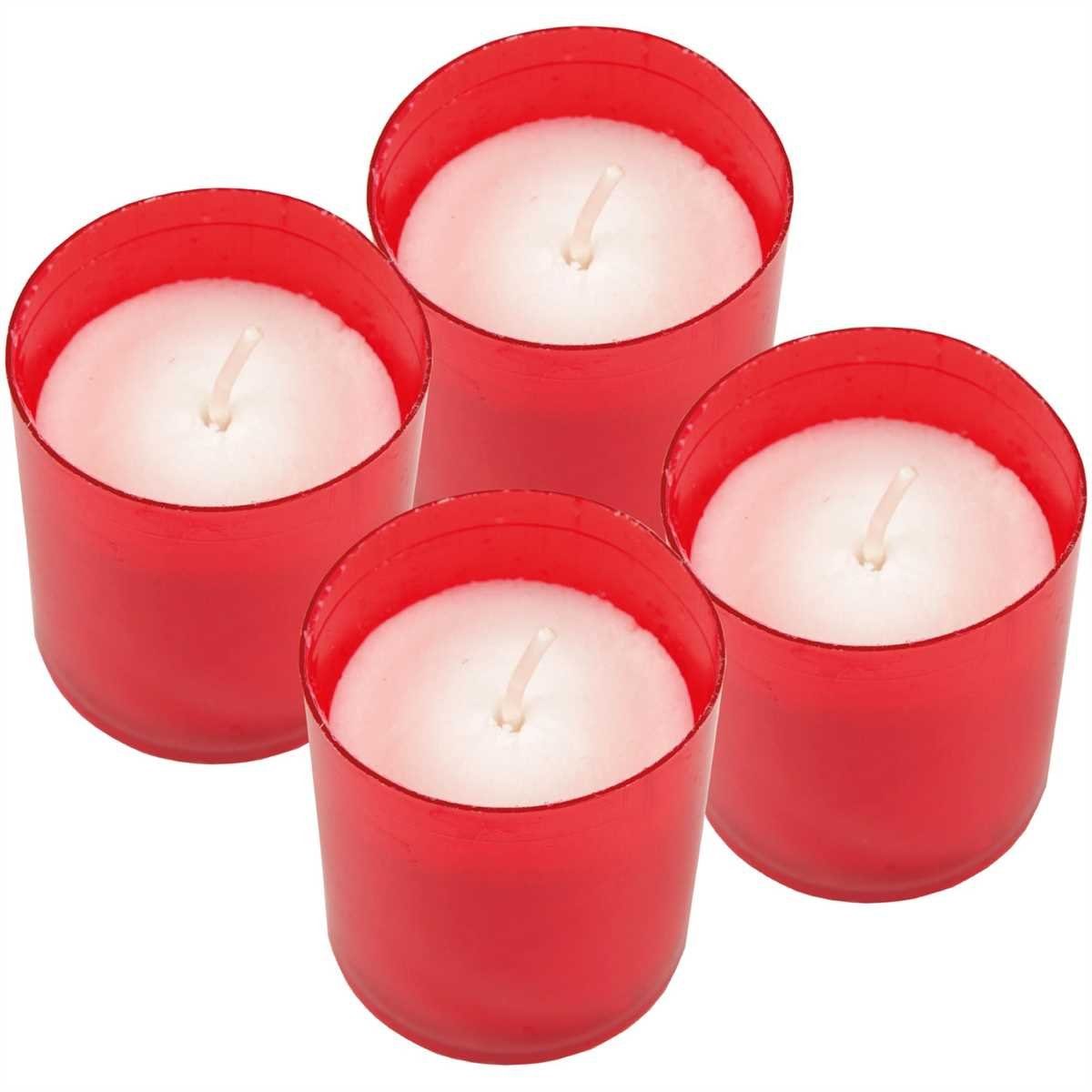 HS Candle Grabkerze (4-tlg), Stundenbrenner Grablicht günstig online kaufen
