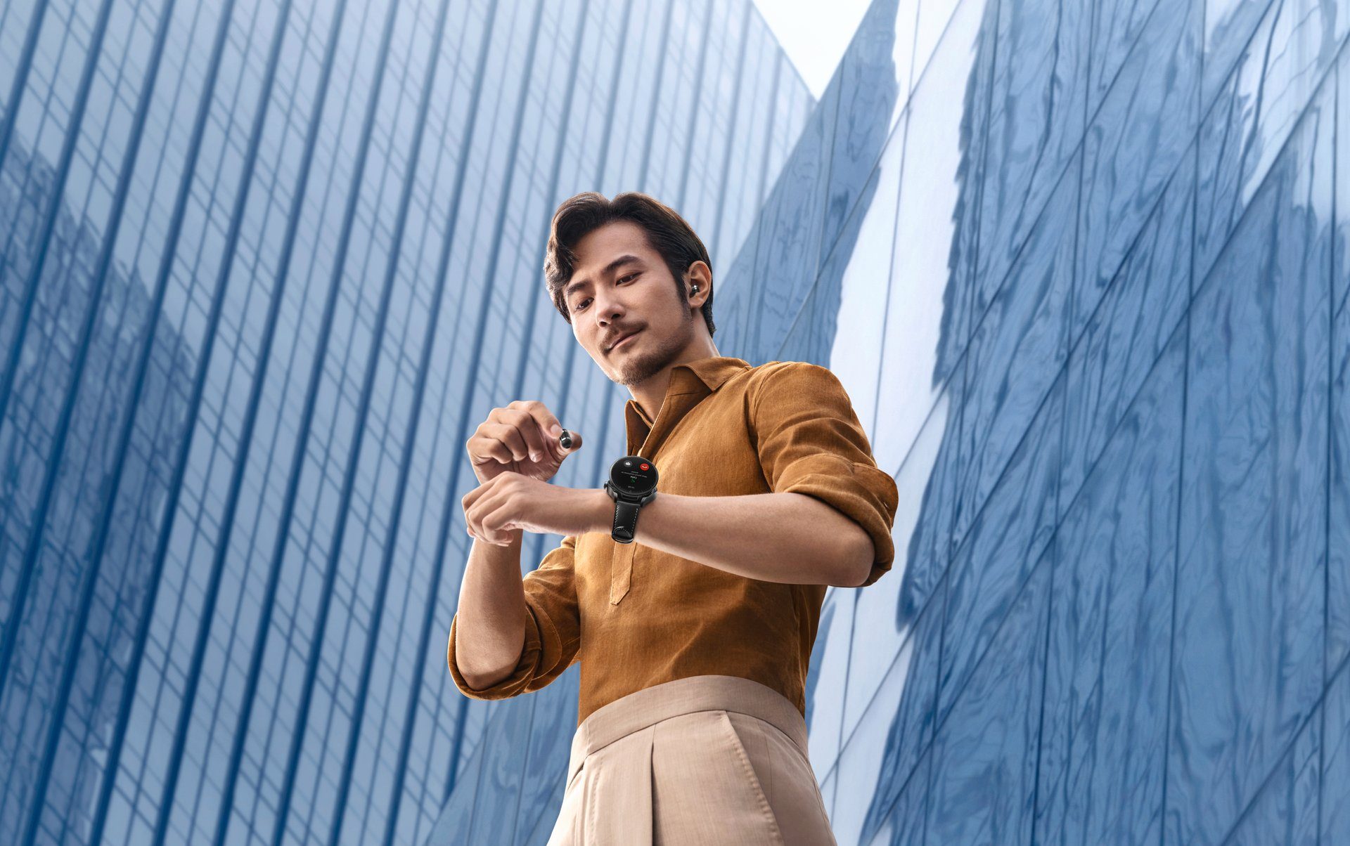 Huawei WATCH Buds Smartwatch (3,66 in Einem und cm/1,43 Proprietär), Zoll, Kopfhörer Smartwatch