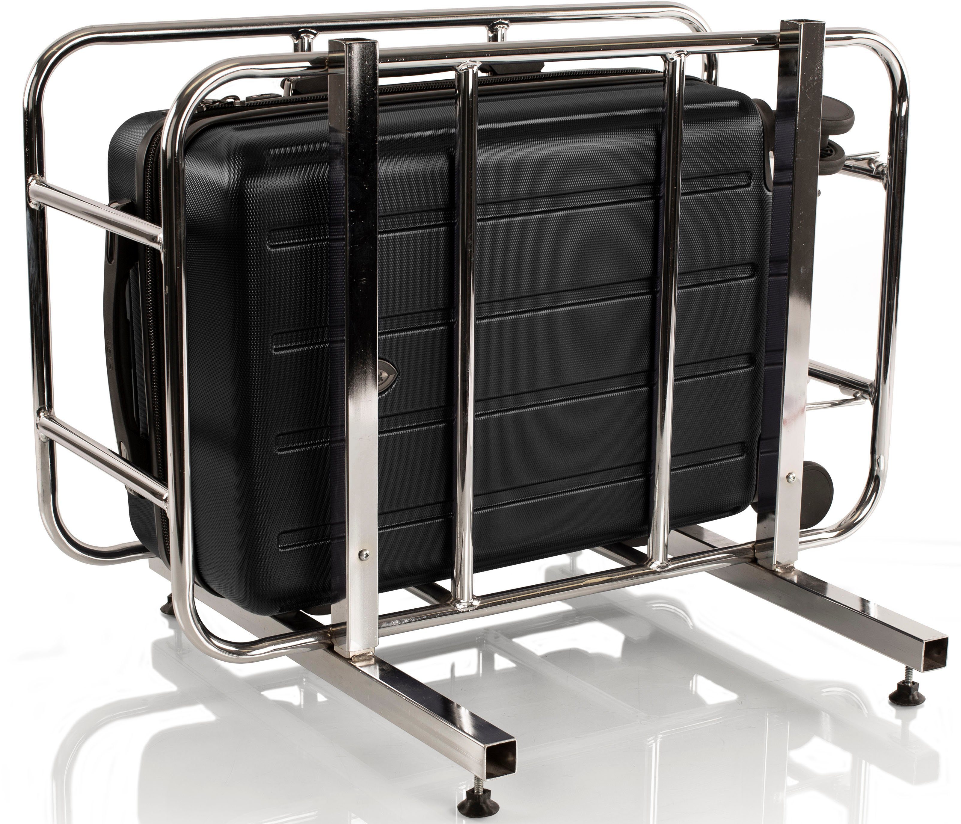 Rollen black 53 cm, Hartschalen-Trolley 4 SpinLite, Heys