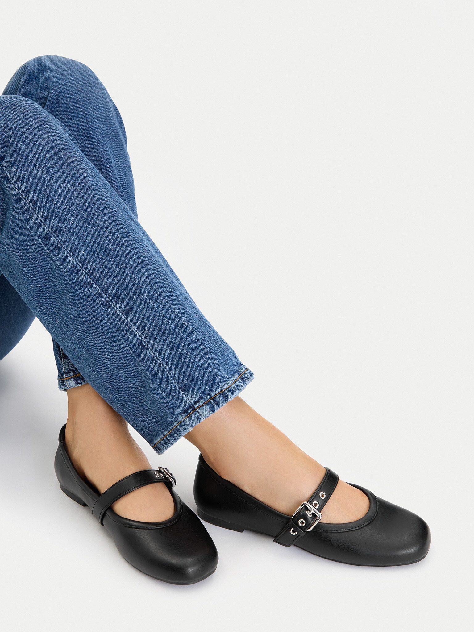 Jenny Jenny Women's Ballerinas Schwarz JENNY-CEO R26SS00933-P Schwarz Ballerina