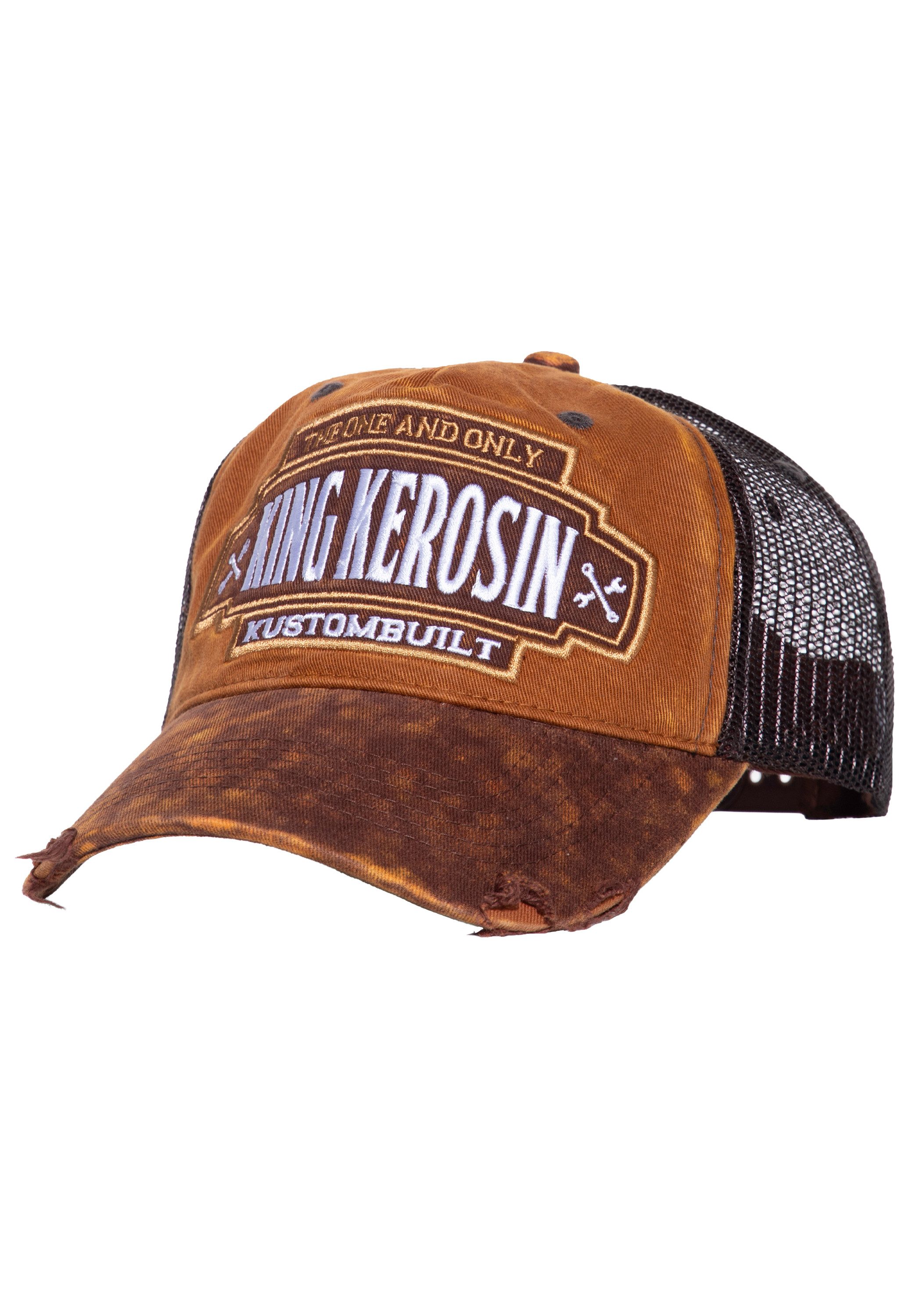 KingKerosin Trucker Cap (1-St) im Vintage-Style günstig online kaufen