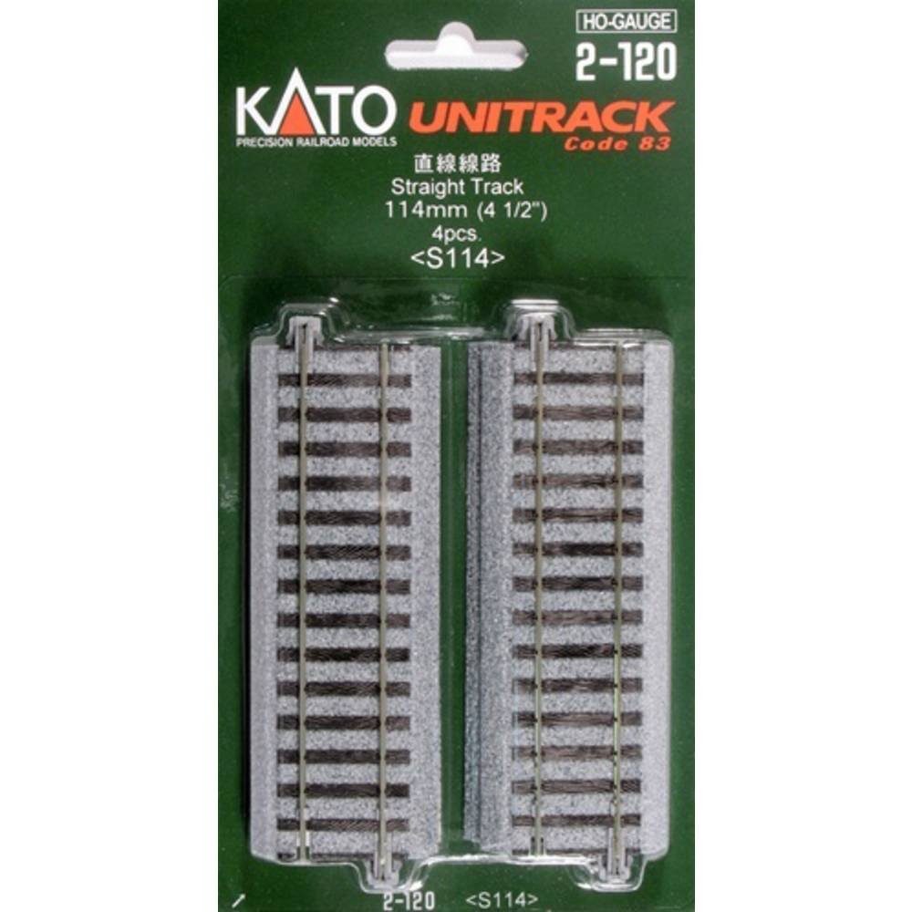 Modelleisenbahn-Set H0 4er-Set Gleis gerade 114 mm