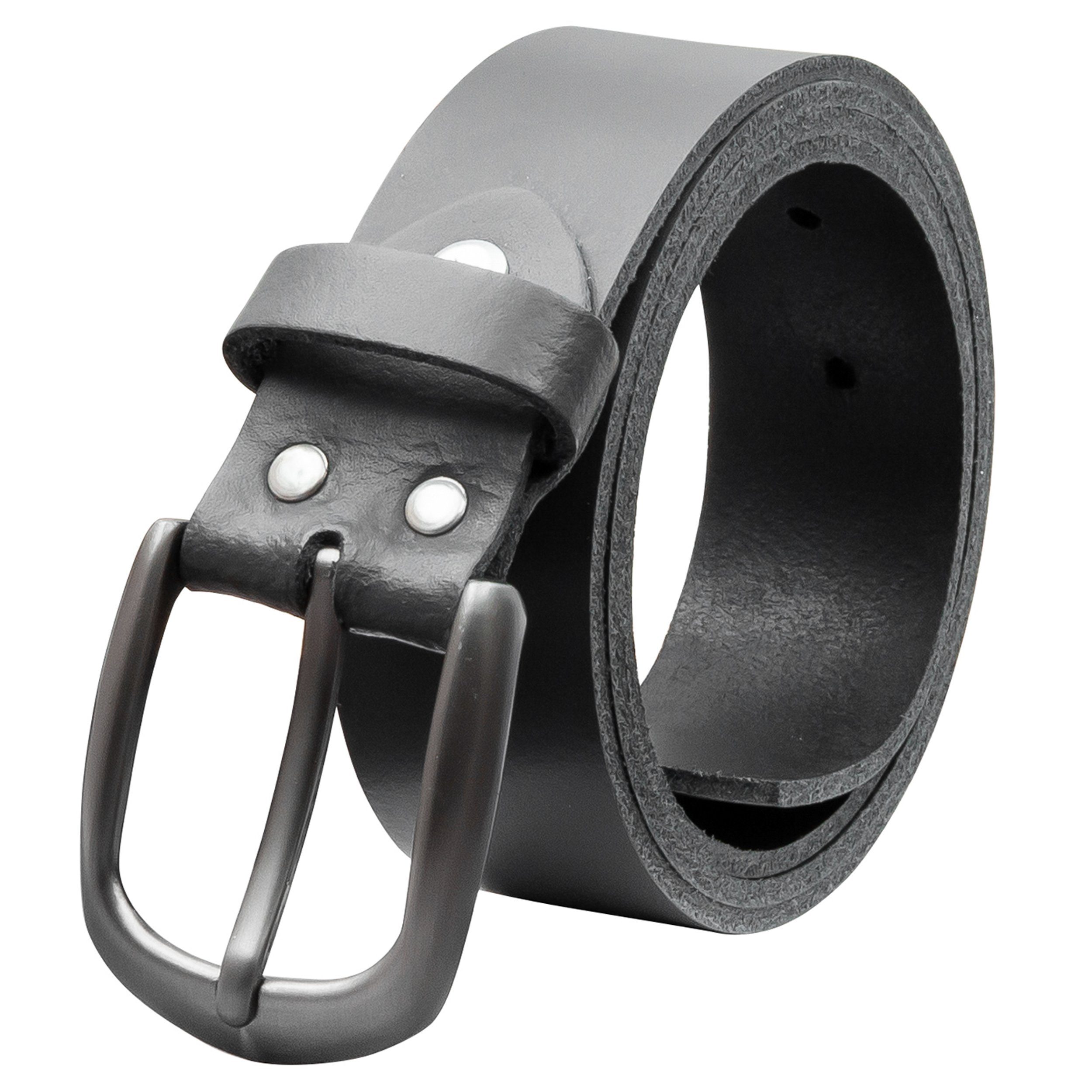 COLOGNEBELT Ledergürtel OM417-SL-Grau MADE IN GERMANY, günstig online kaufen