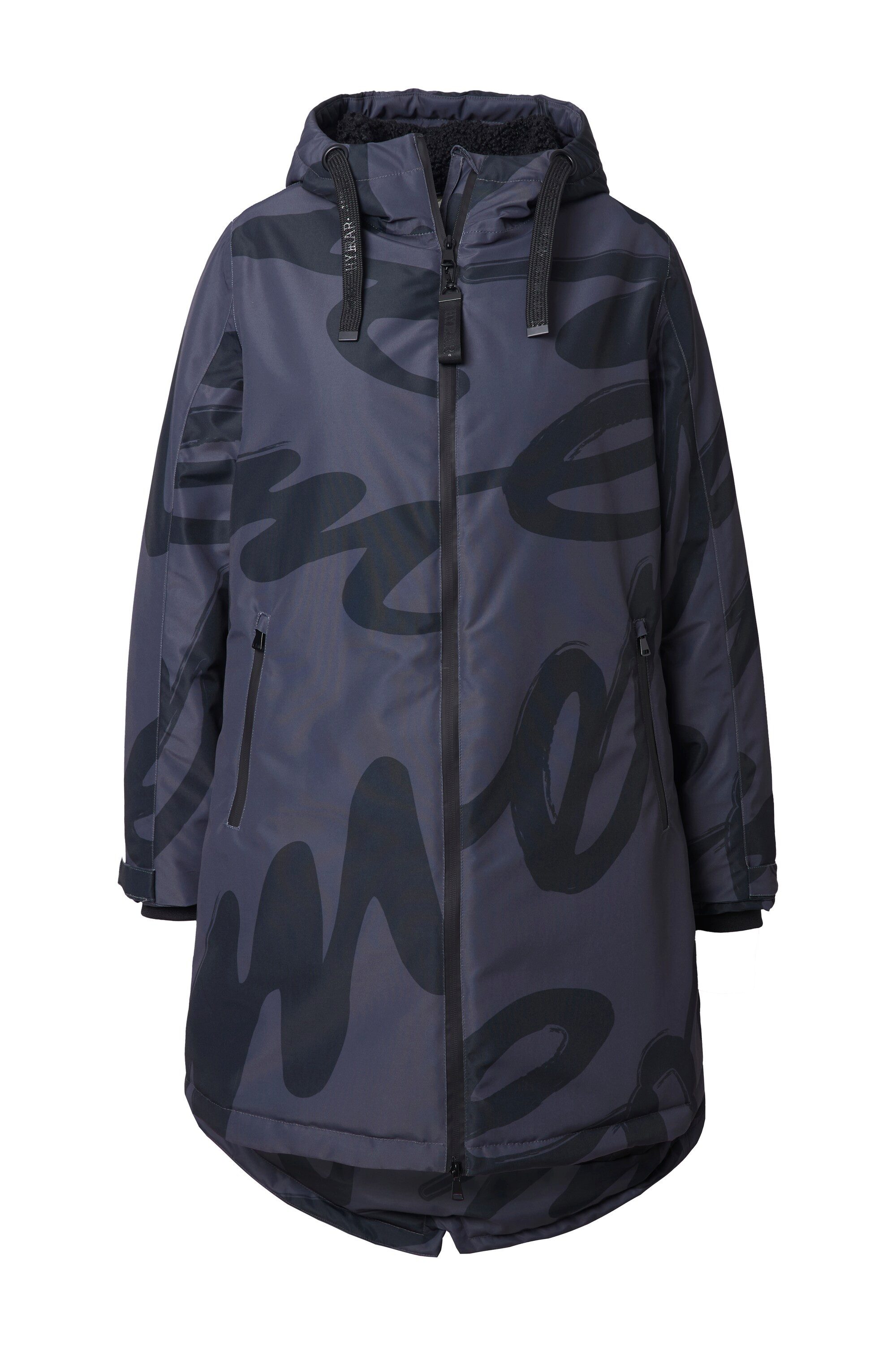 Ulla Popken Wintermantel HYPRAR Funktions-Mantel wasserdicht Teddyfutter günstig online kaufen