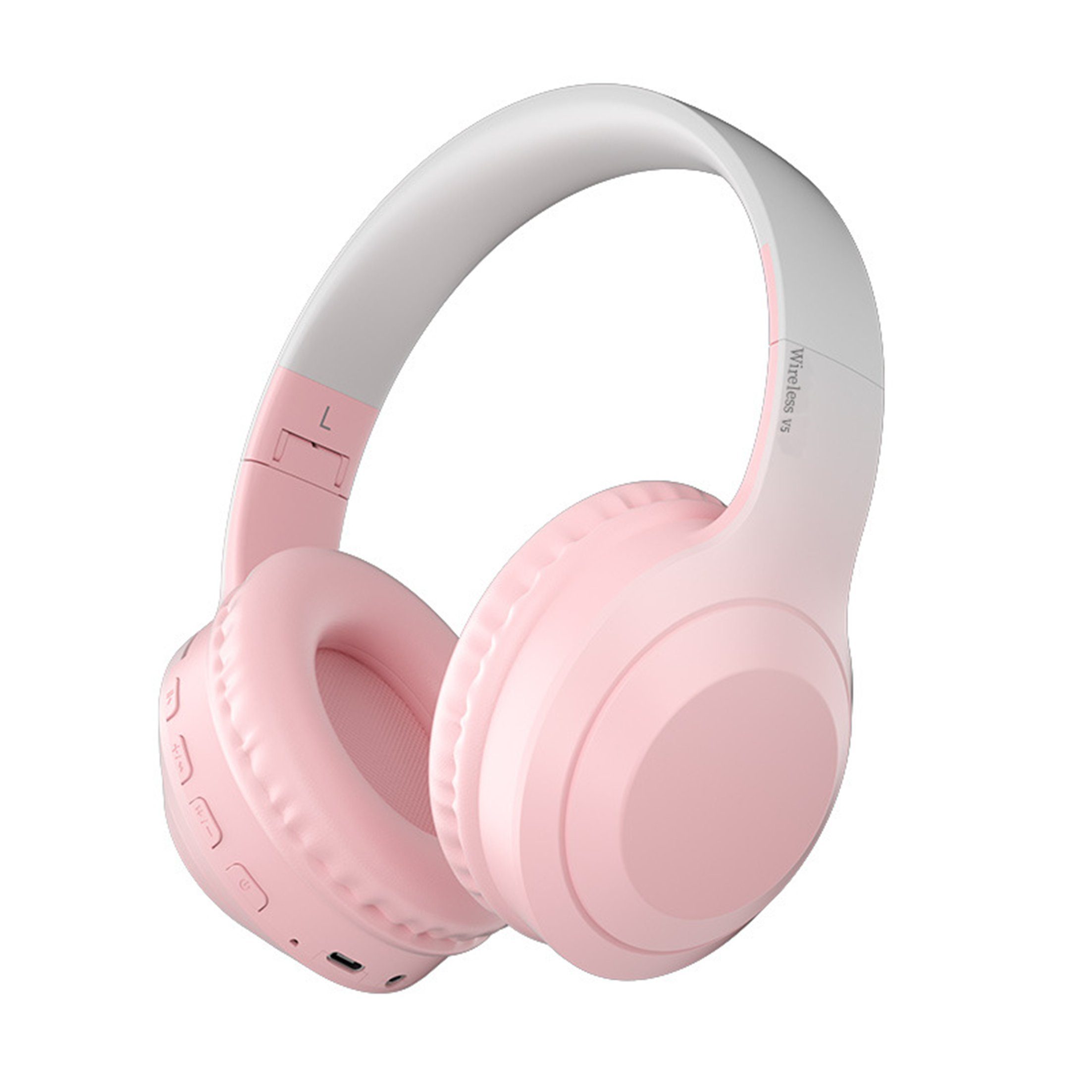 Diida Bluetooth-Kopfhörer,kabelgebunden/kabellos,Macaron-Gradient-Kopfhörer Over-Ear-Kopfhörer
