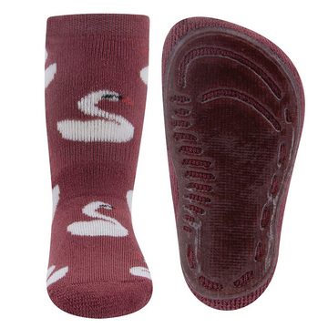 Ewers ABS-Socken Stoppersocken ABS Schwan (3-Paar)