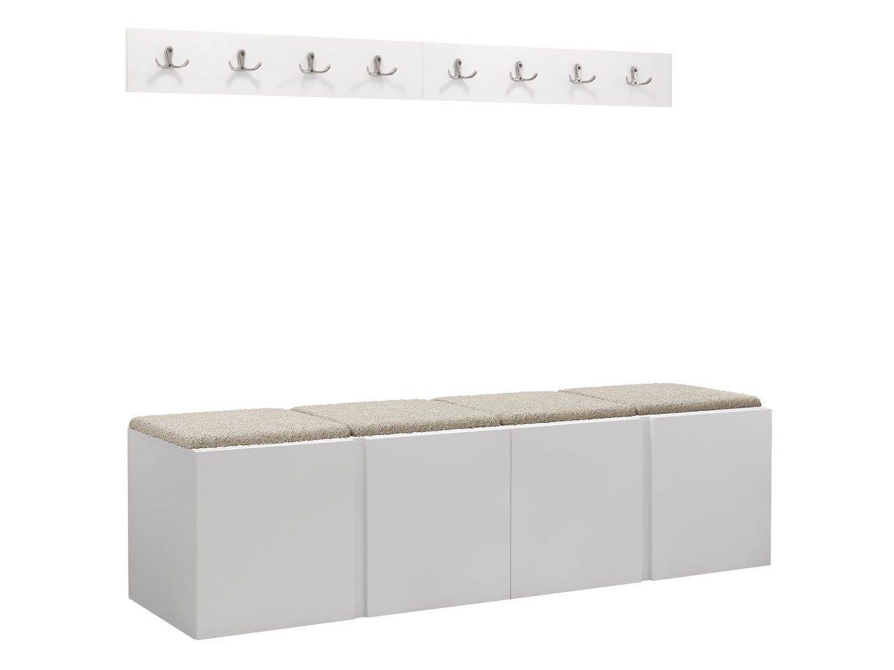 MIRJAN24 Garderoben-Set Orion VII, (Komplett-Set, 2x günstig online kaufen