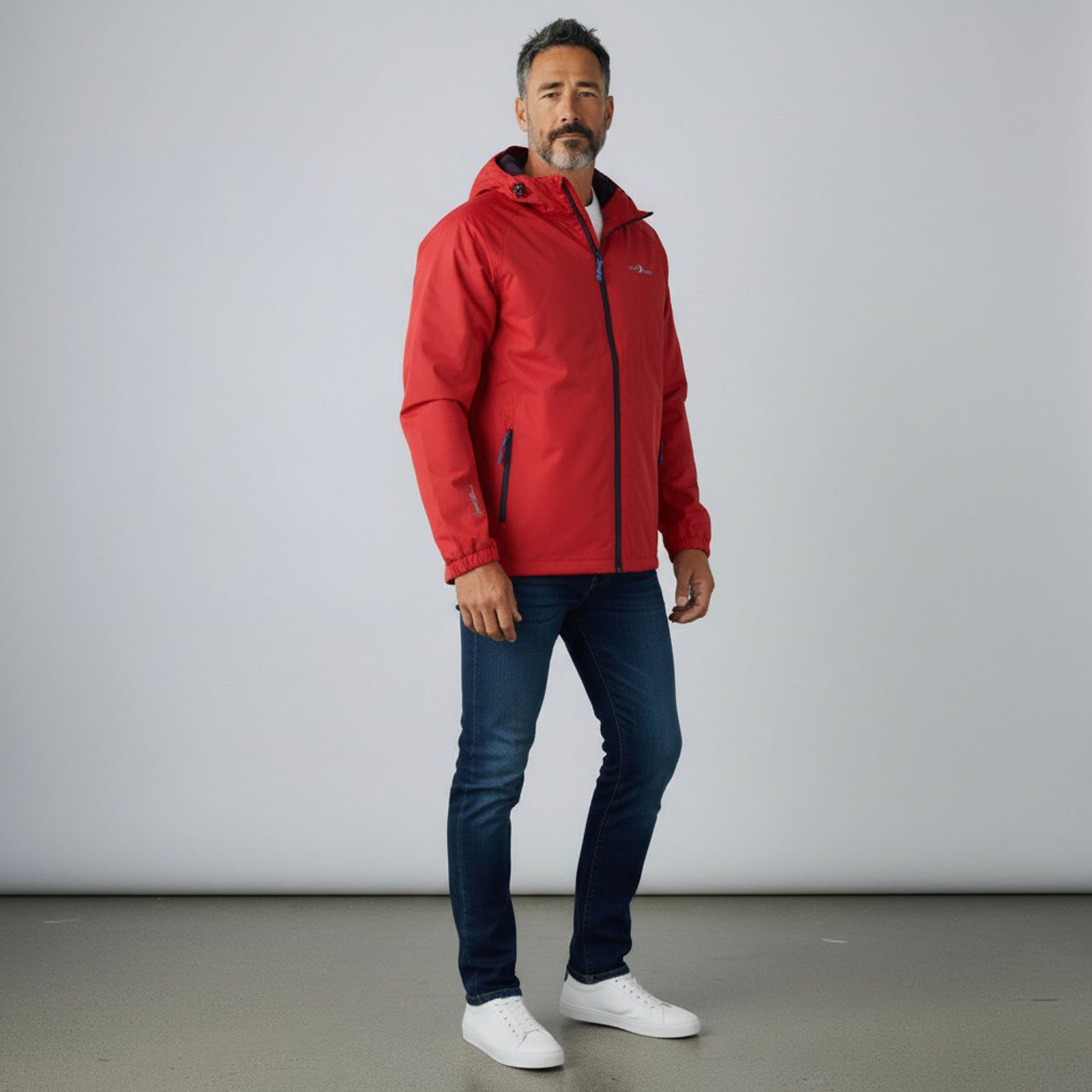 Blue Wave Funktionsjacke Fabian Herren Outdoor-Jacke Fabian - Regenjacke Wander- und Fahrradjacke