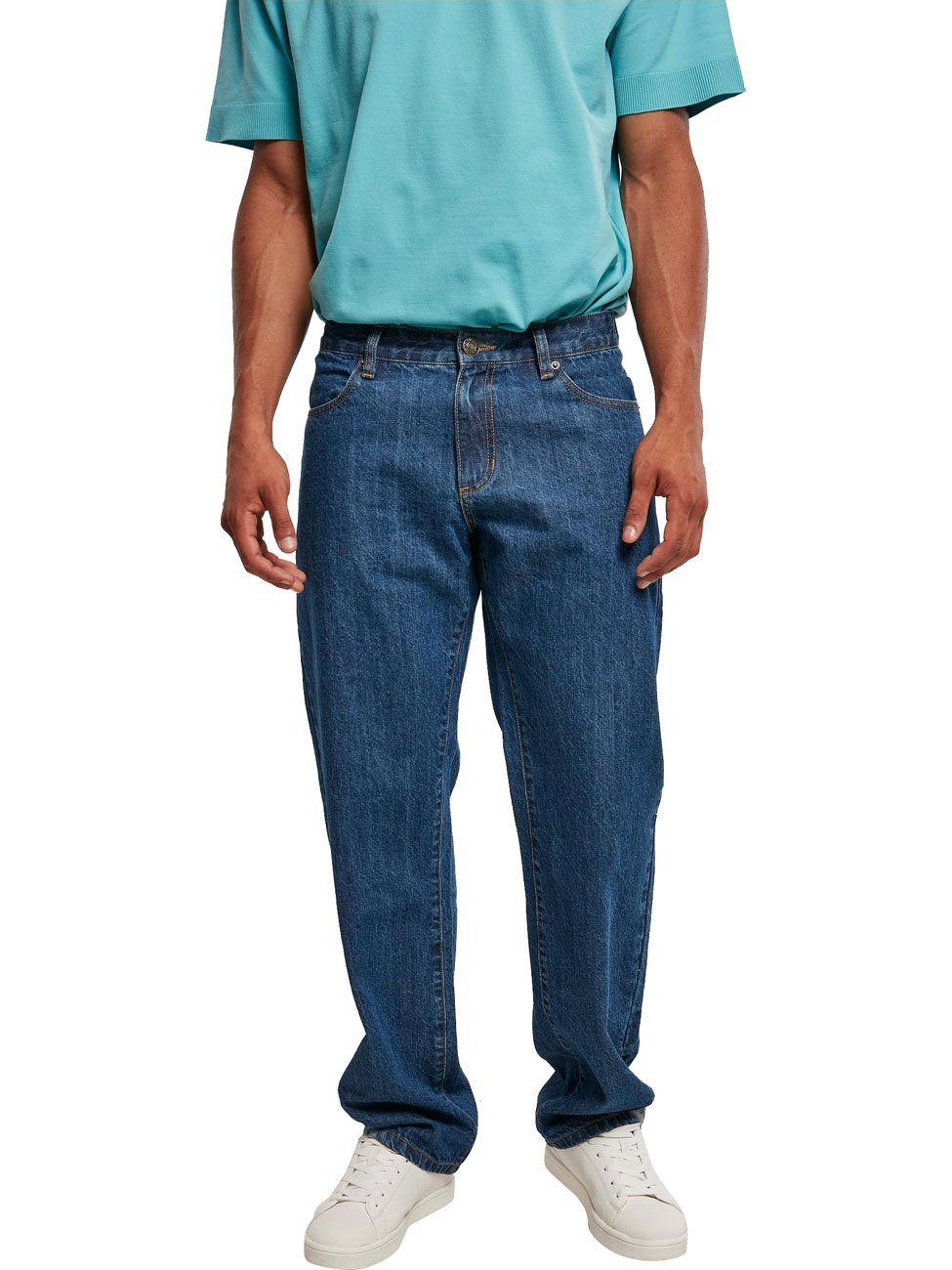 URBAN CLASSICS Straight-Jeans ORGANIC TRIANGLE aus Baumwolle
