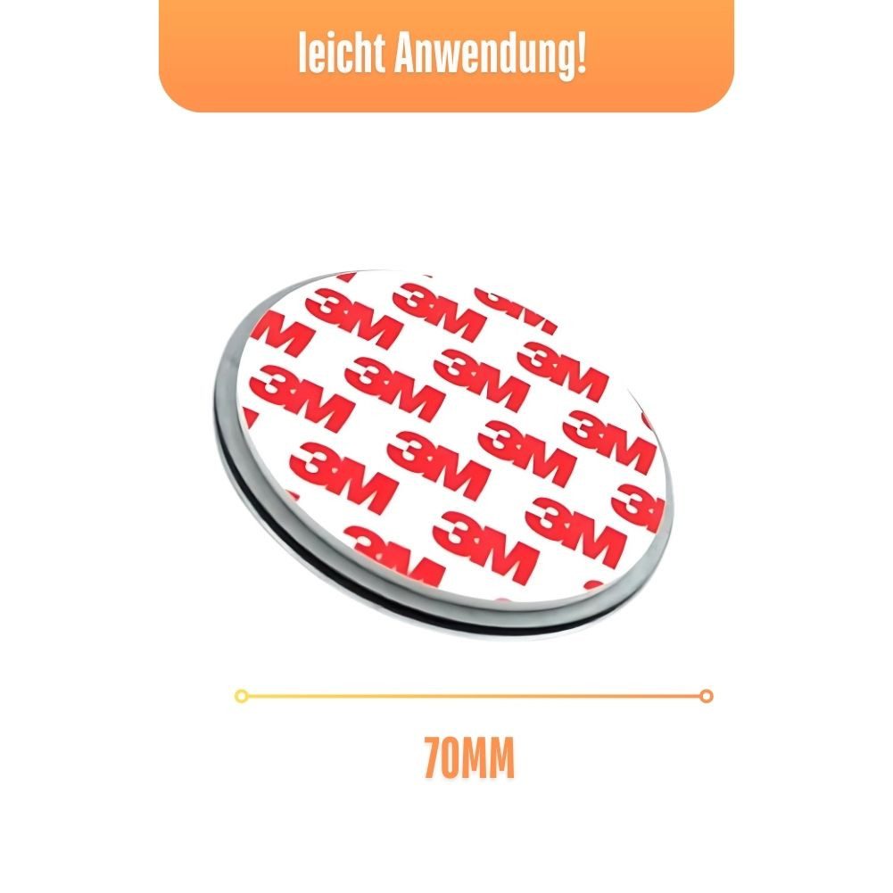 Defactoshop Magnethalter Magnetbefestigung Magnethalterung Magnetpad für Rauchmelder (20-St), Zur Befestigung Ihres Rauchmelders ohne Bohren oder Schrauben – Bild 3 von 5