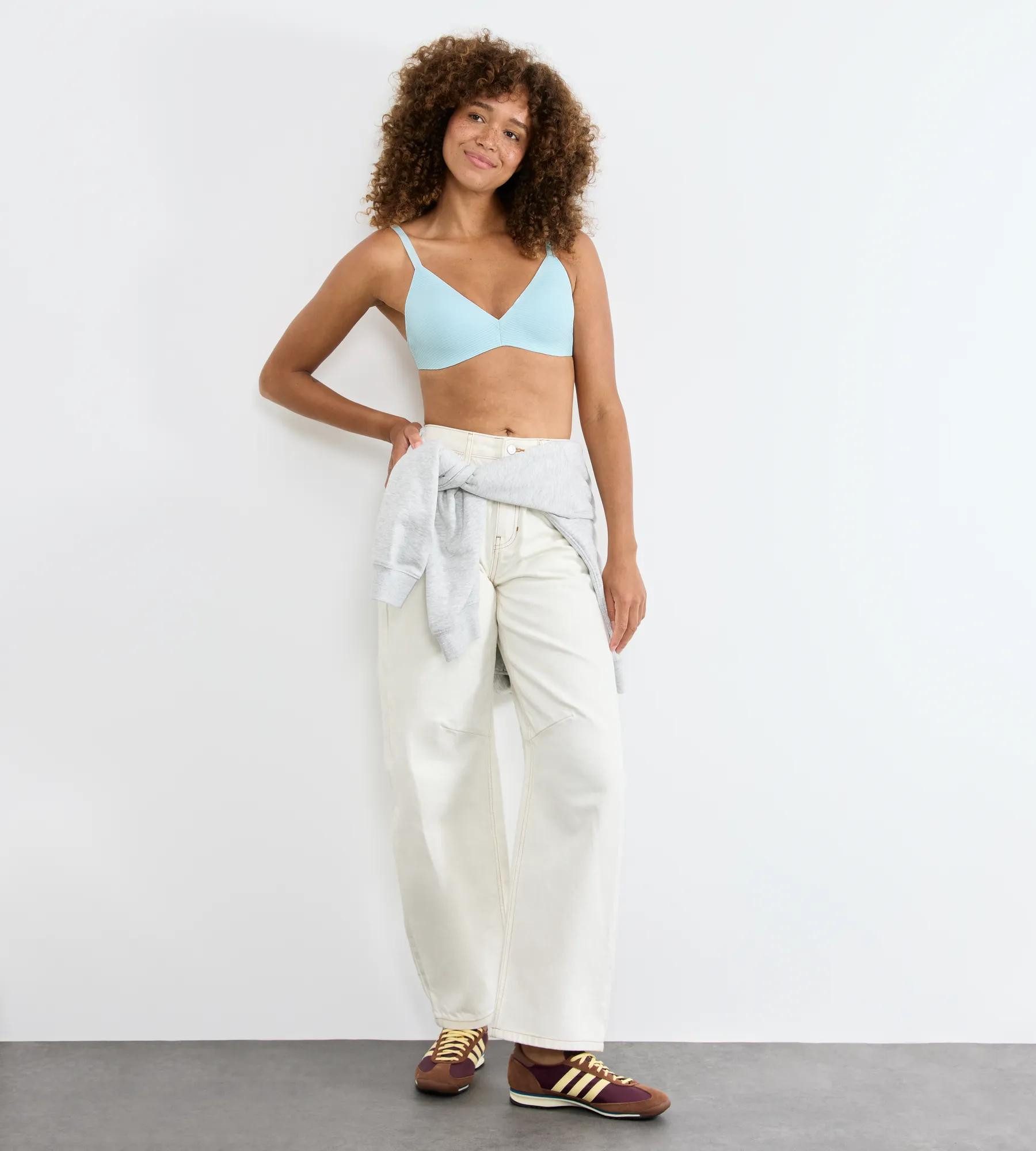 sloggi Push-up-BH ZERO Feel Air THE UP atmungskativ, semi-transparenter Look, fest integrierte Pads – Bild 5 von 5