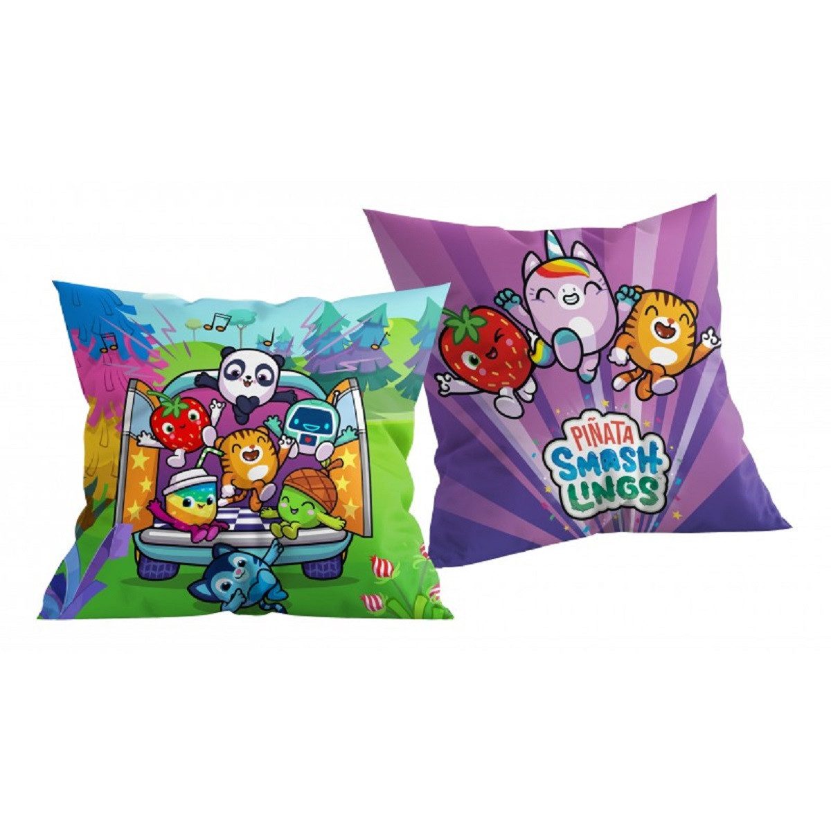 Piñata Smashlings Dekokissen - Kuschelkissen (1 Stk) 40 x 40 cm aus Polyester