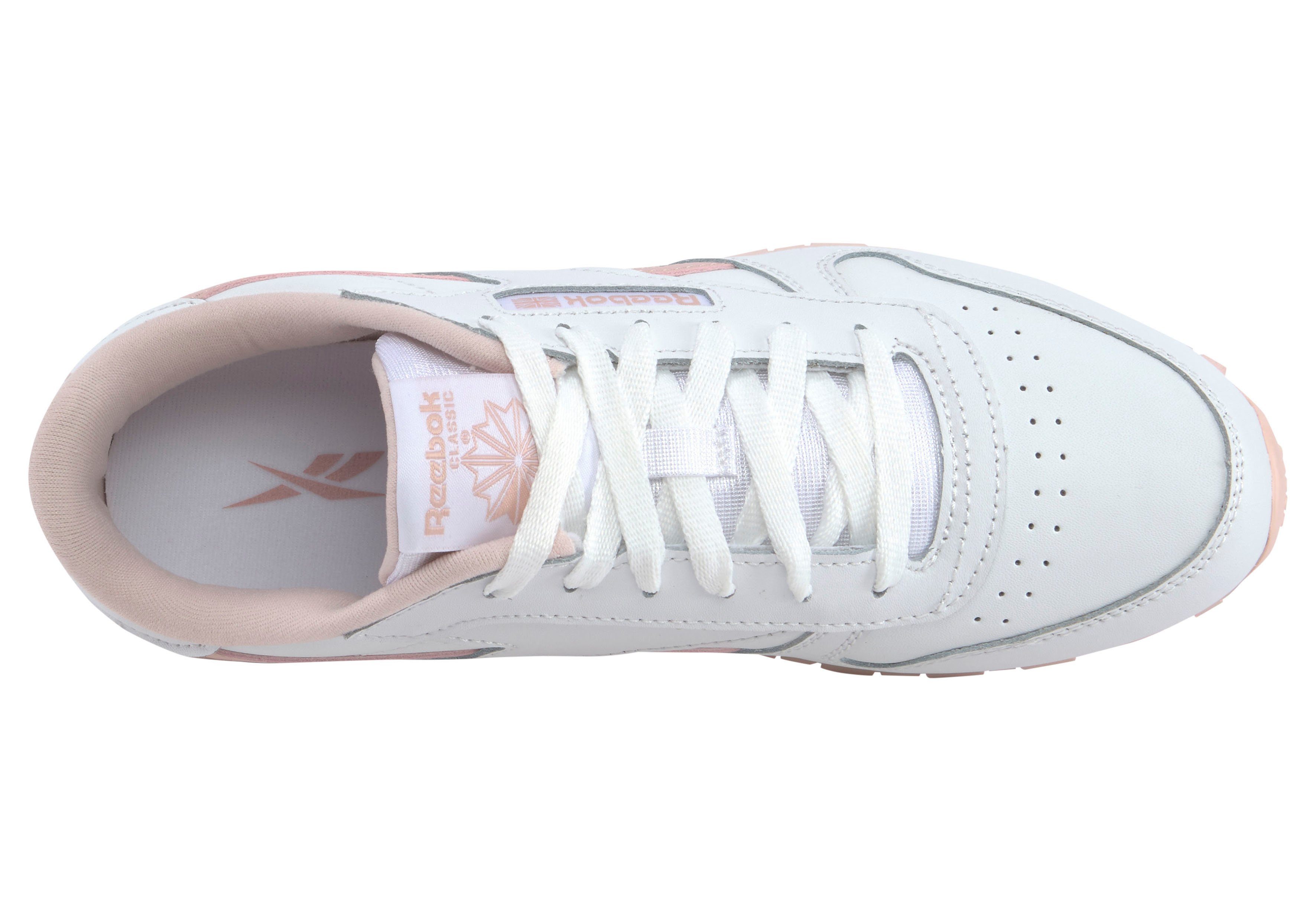 Reebok Classic CLASSIC weiß-apricot LEATHER Sneaker