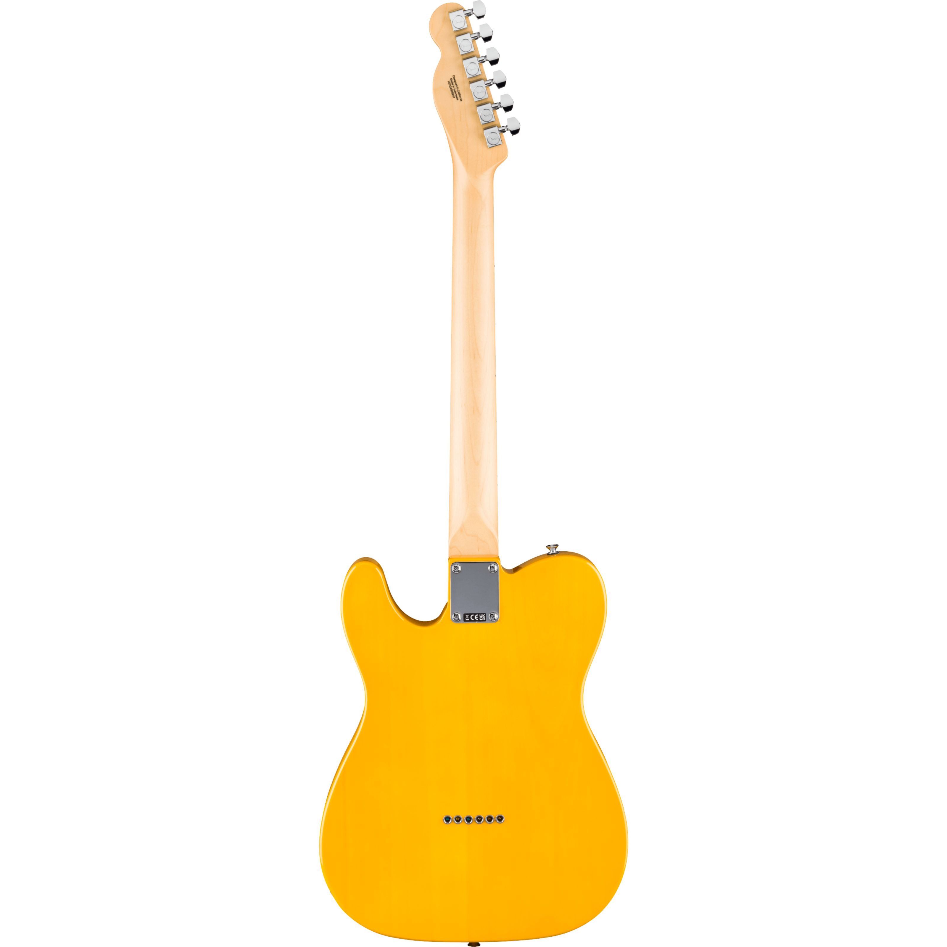 Fender E-Gitarre, E-Gitarren, T-Modelle, Standard Tele MN Butterscotch Blonde - E-Gitarre