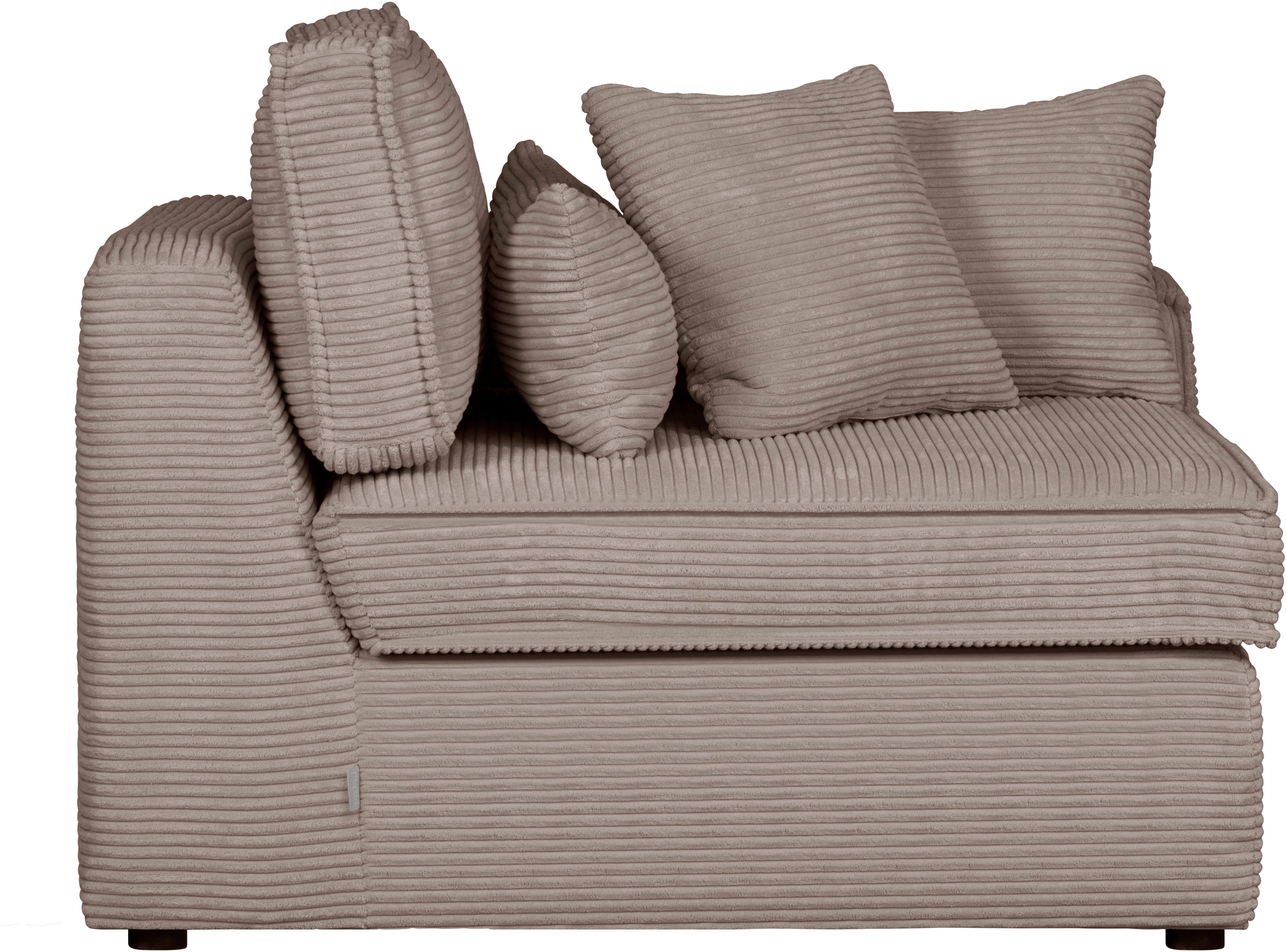 OTTO home Sofaelement Florid, als Teil eines Modulsofas, fester Sitzkomfort, auch in Cord