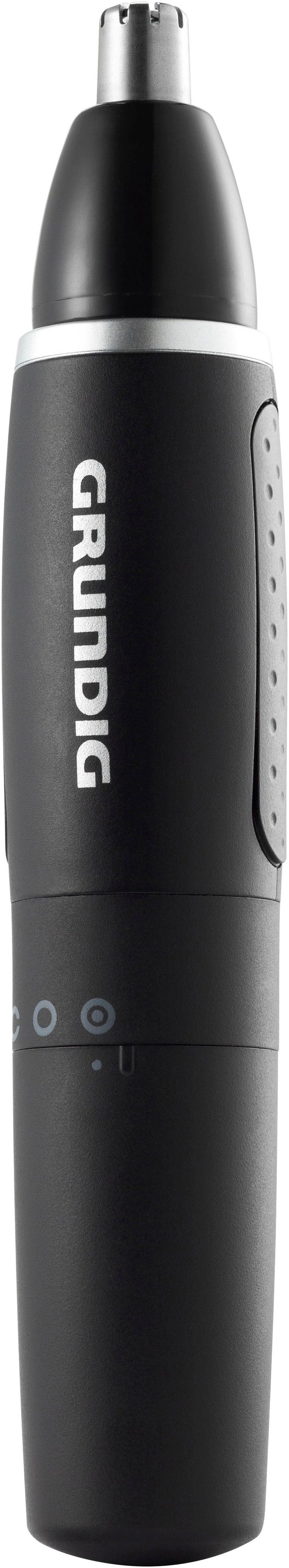 Grundig Nasen- und Ohrhaartrimmer Multi-Haartrimmer MT 3810, Präziser Nasen- & Ohrhaartrimmer mit Edelstahl-Rotationssystem, 1,5 V