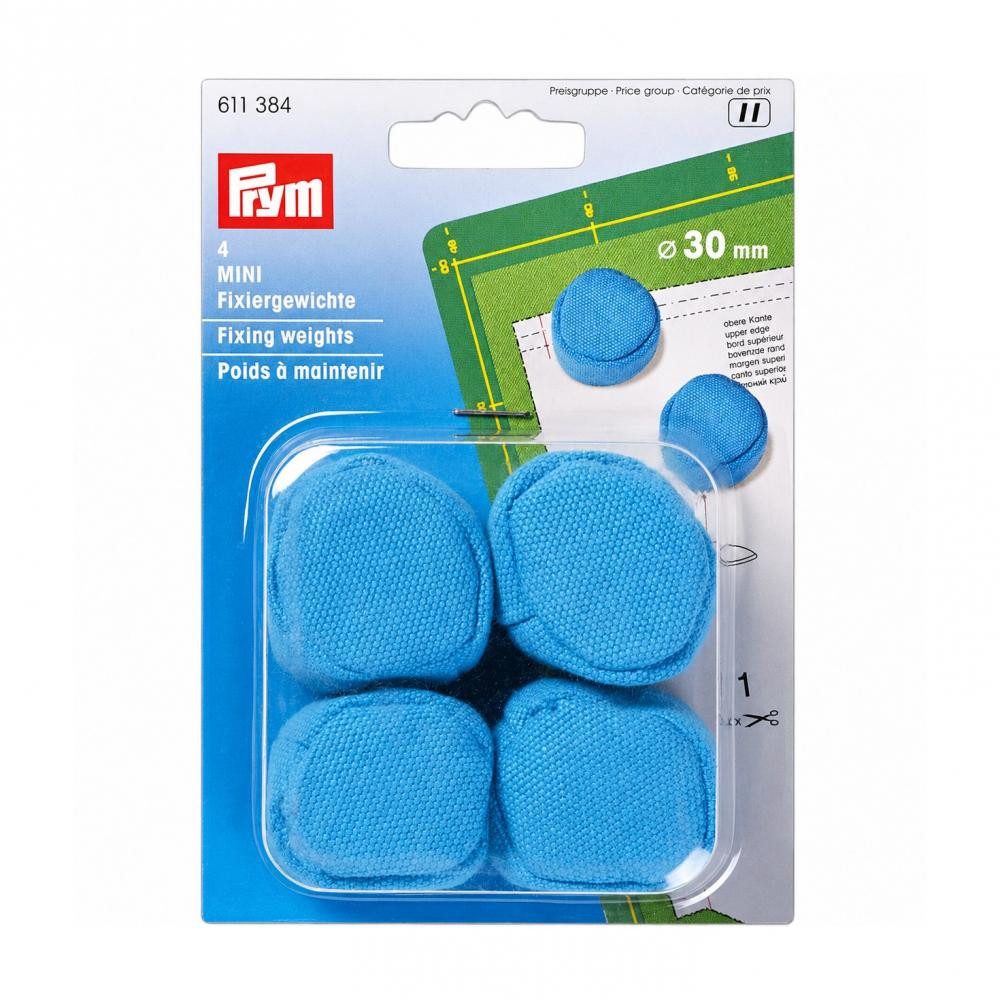 Prym Stoff - Fixiergewichte MINI 4 x 100 g/ Ø 30 mm