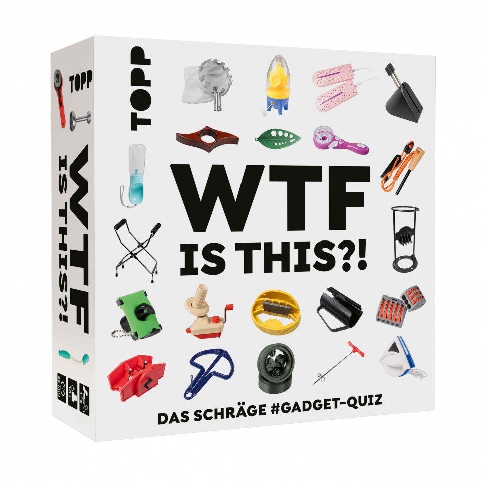 frechverlag Spiel, WTF is this?! - Das schräge gadget-Quiz - deutsch