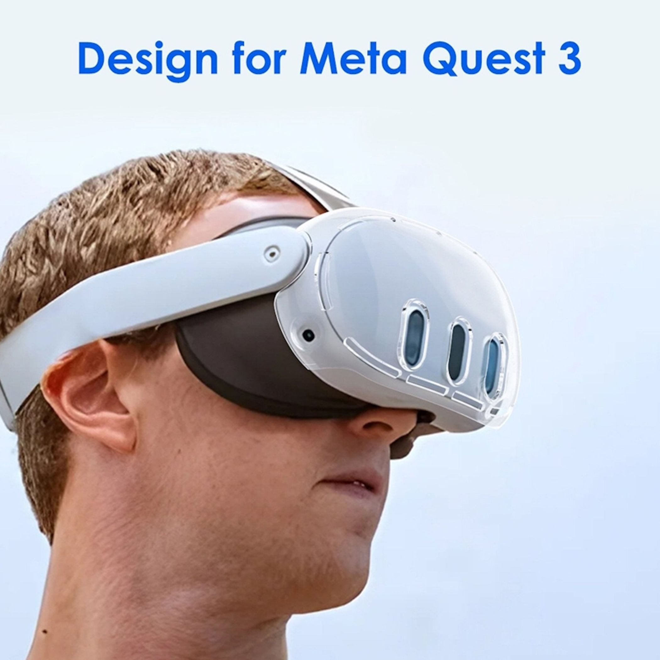 Wigento Schutzgehäuse für Meta Quest 3 Schutzhülle Set 7in1 Rot Glitzer Zubehör Drohne (Kompakt, Leicht, Robust, Passgenau, Kratzhemmend)