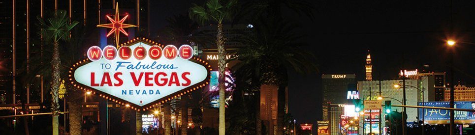Papermoon Fototapete Las Vegas Panorama, matt, (2 St)